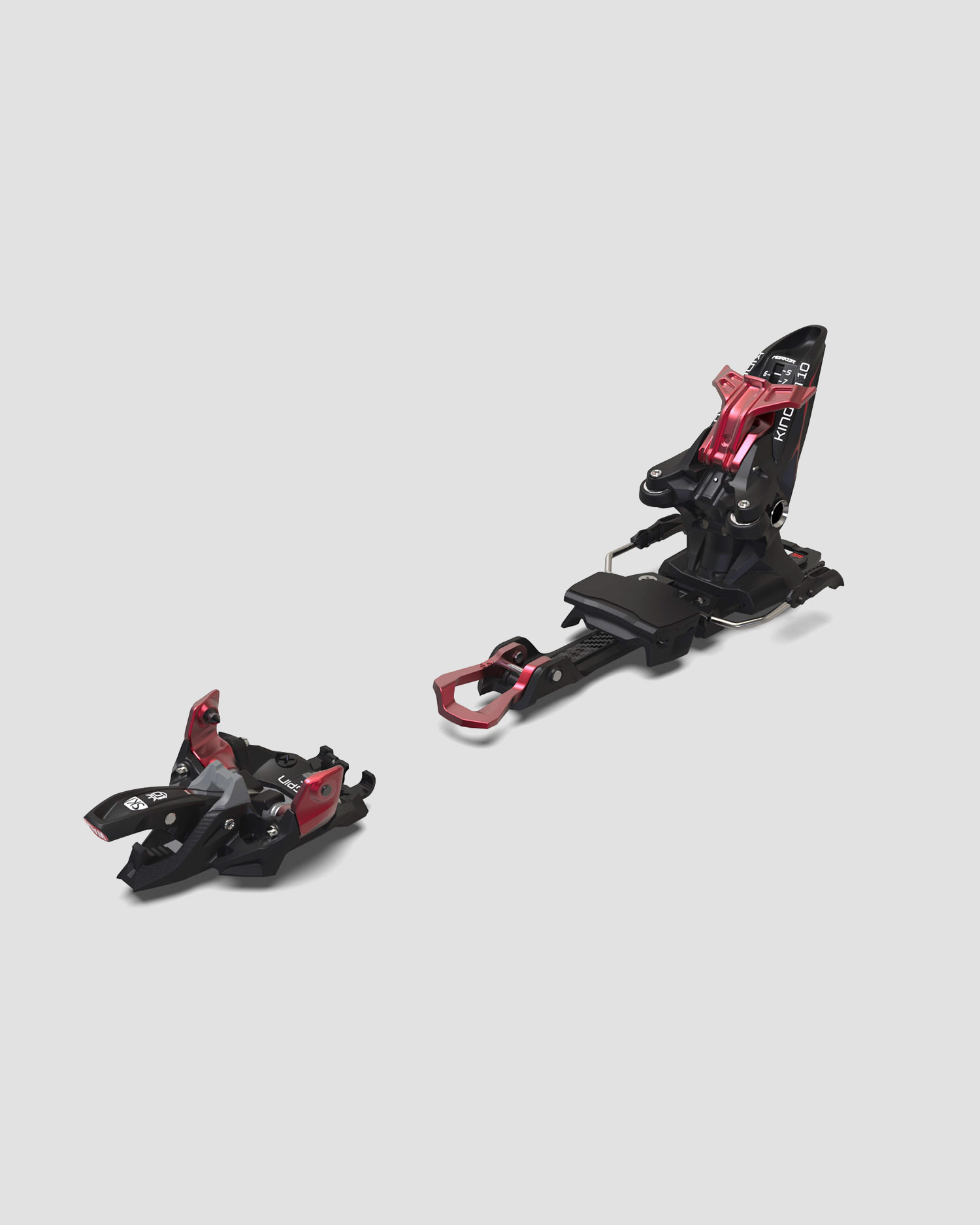 Legături Marker Kingpin 10 100 - 125 mm, Culoare/Model: Czerwony,Czarny