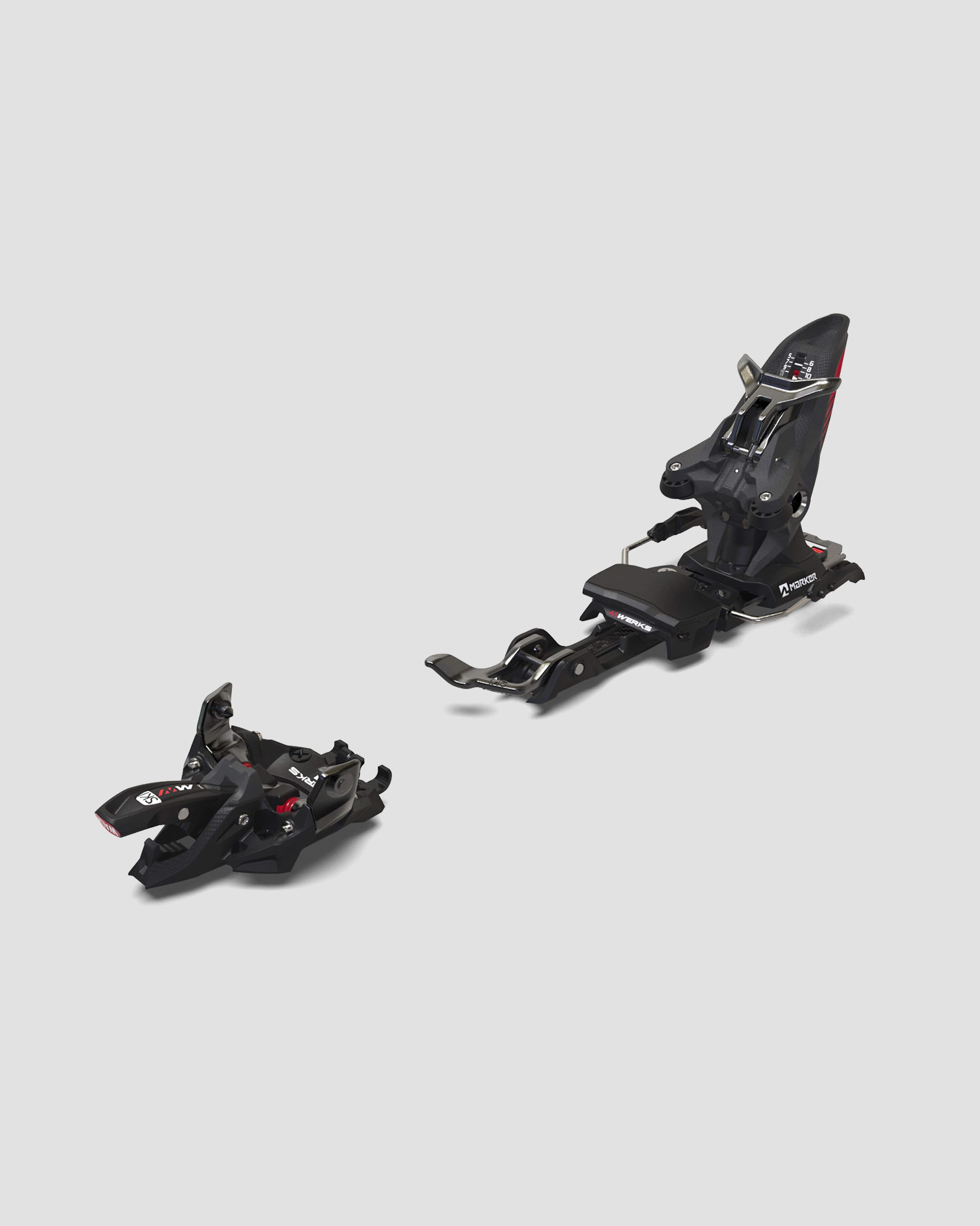 Legături Marker Kingpin MWerks 12 100 - 125 mm, Culoare/Model: Czarny