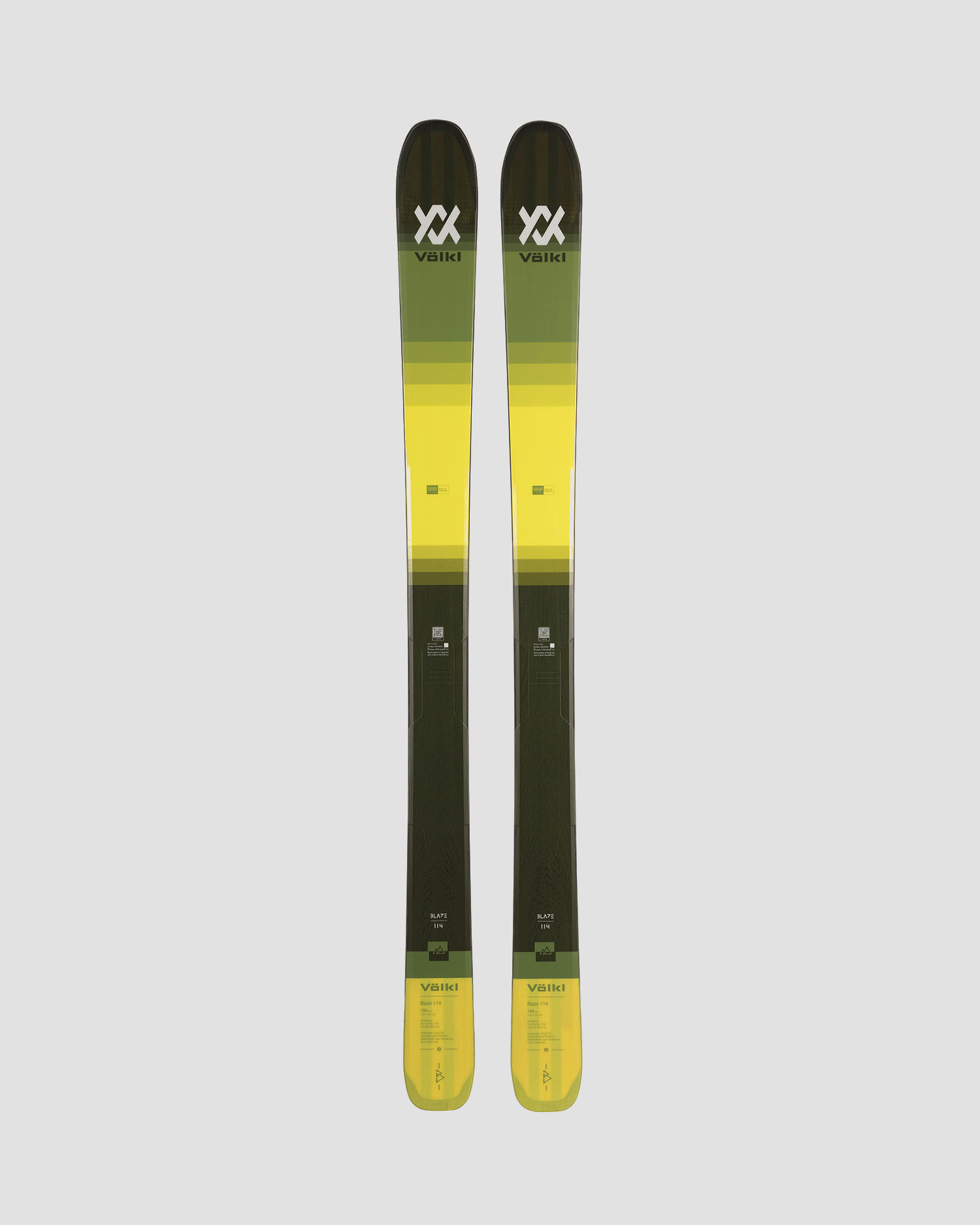 Skis Volkl Blaze 114 FLAT without bindings 