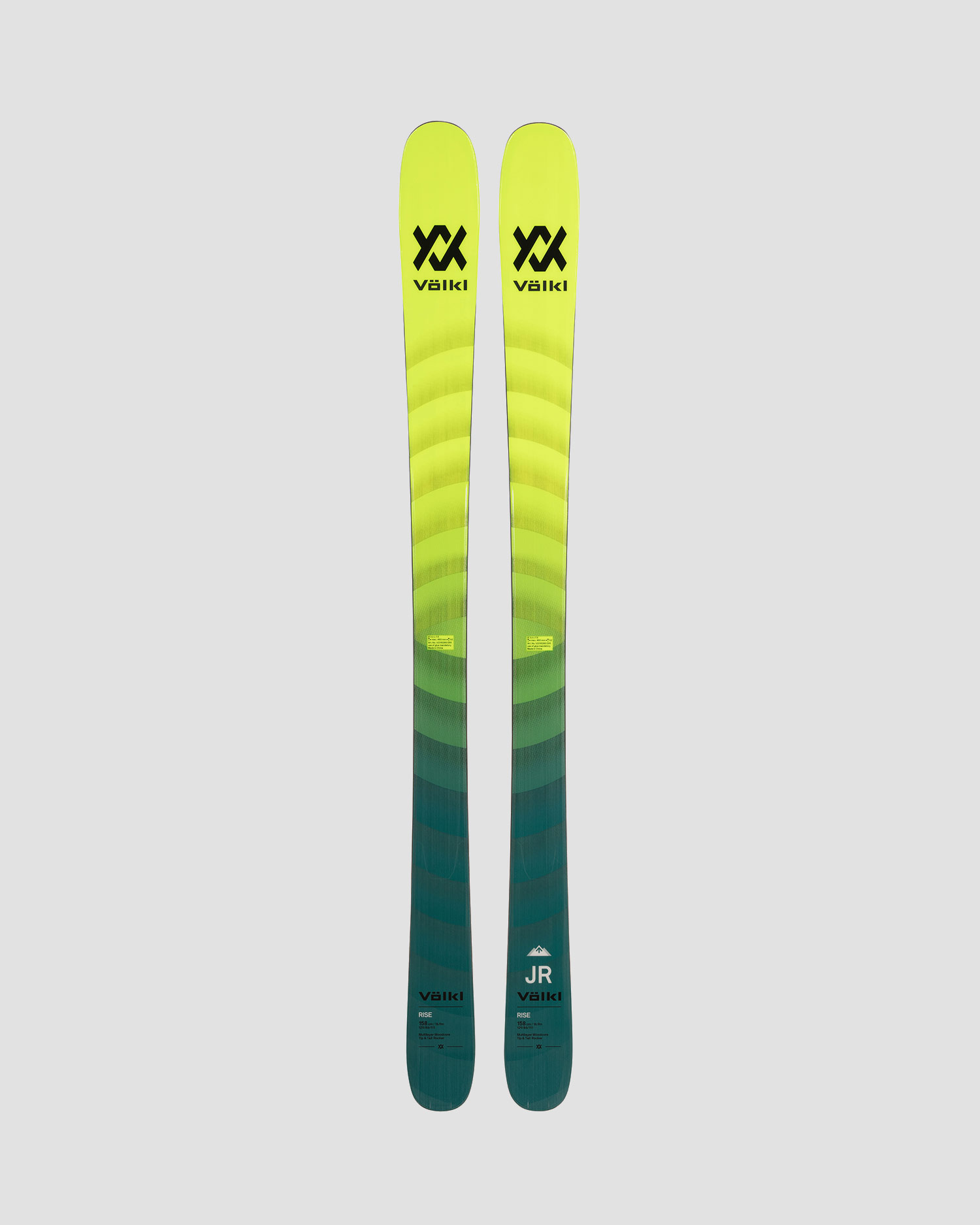 Skis Volkl Rise Junior with bindings Marker F5 Jr Tour 90mm
