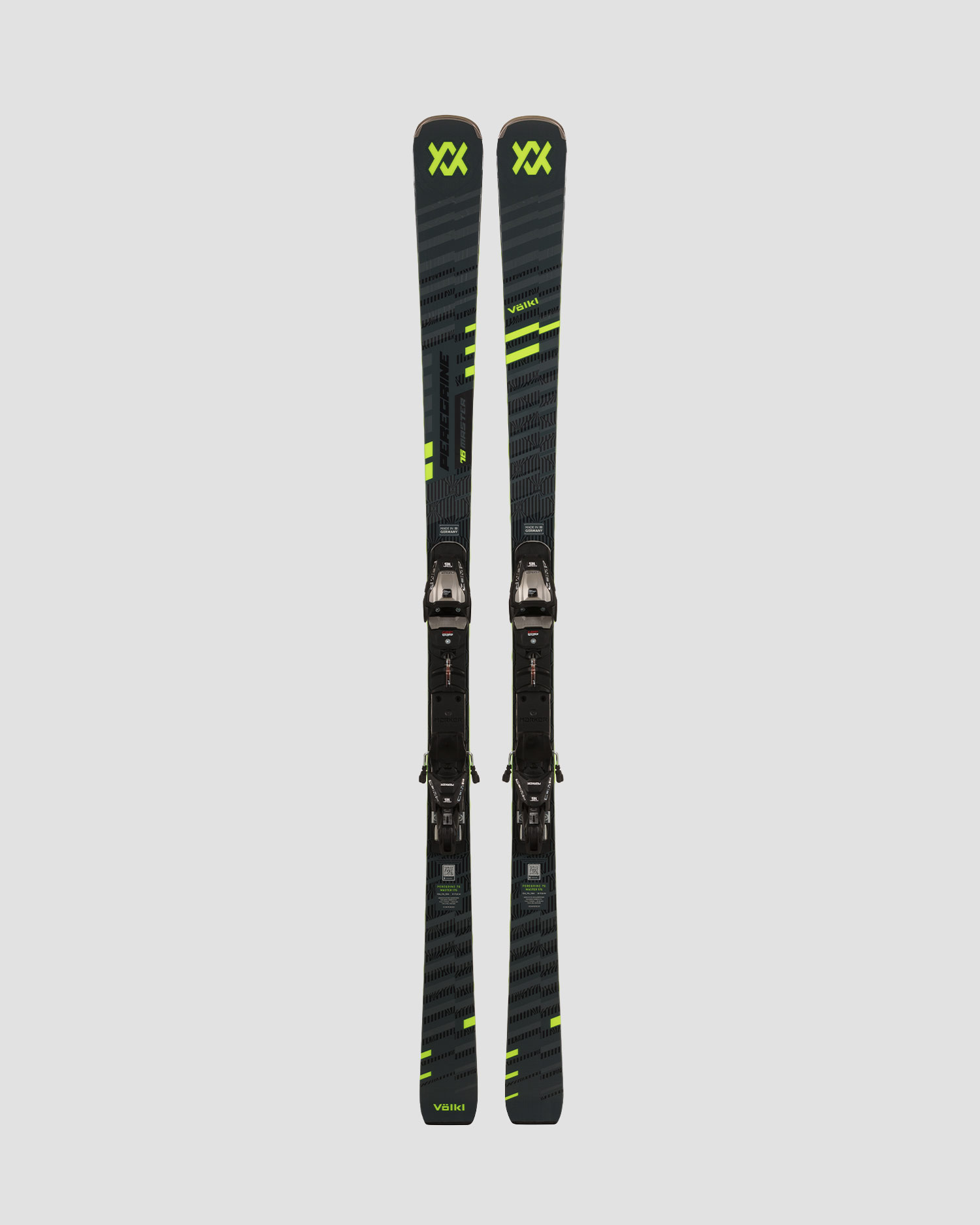 Skis Volkl Peregrine 76 Master avec fixations Marker Comp 16 GW 90mm 6920y1.mb