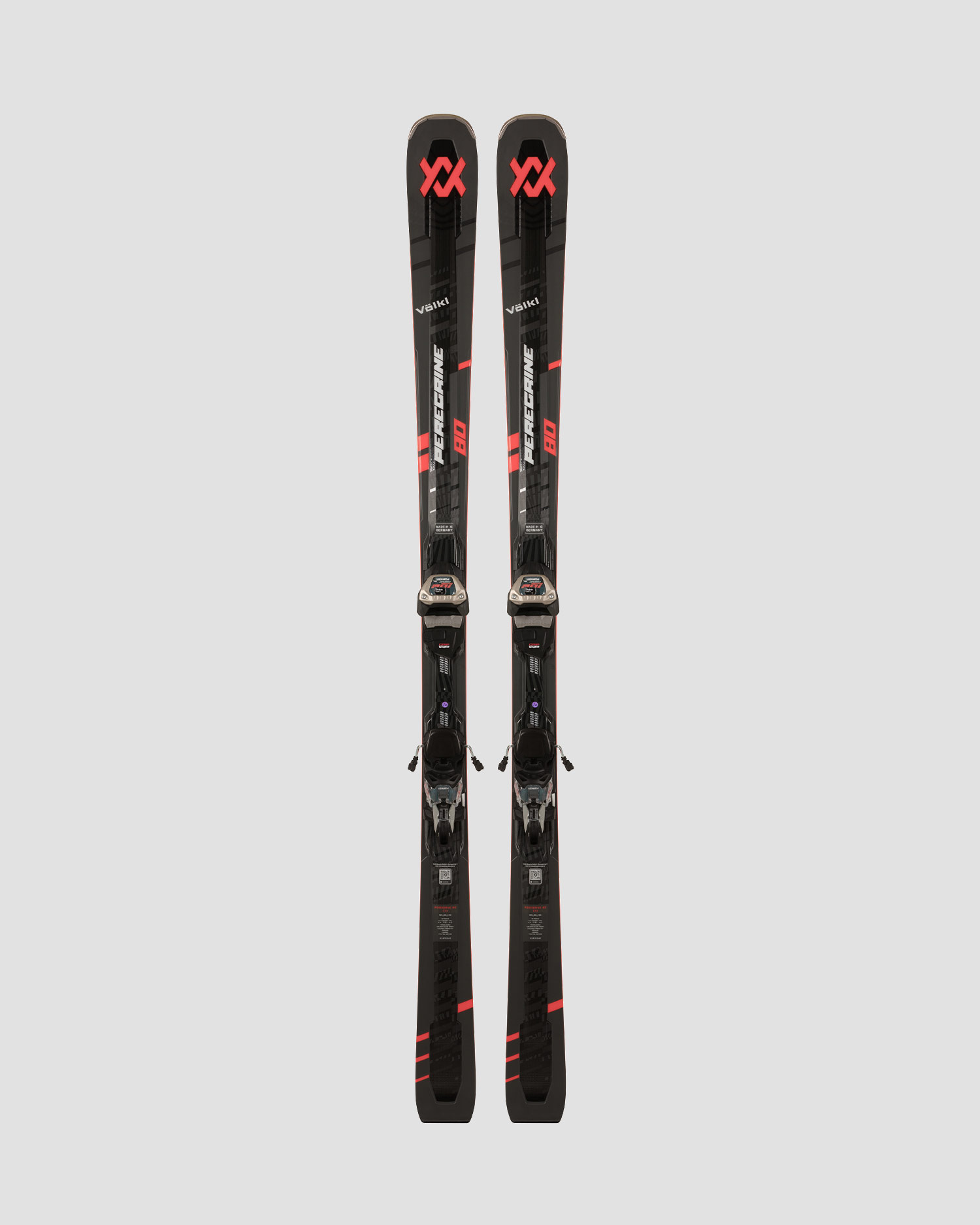 Skis Volkl Peregrine 80 avec fixations Marker Lowride 12 TCX 90mm 6835y1.vr