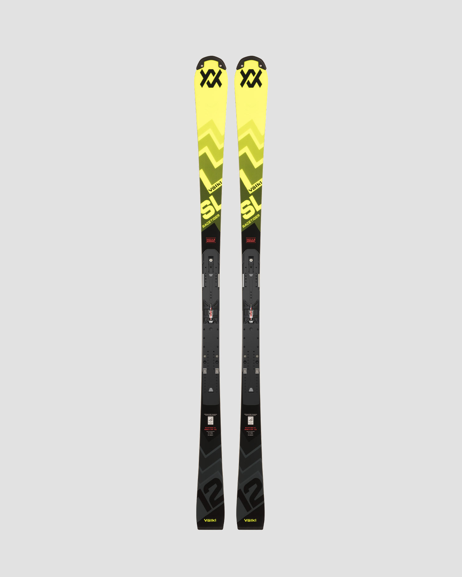 Skis Volkl Racetiger SL R WC FIS avec fixations Marker Comp 16 85mm 6920y1.ms
