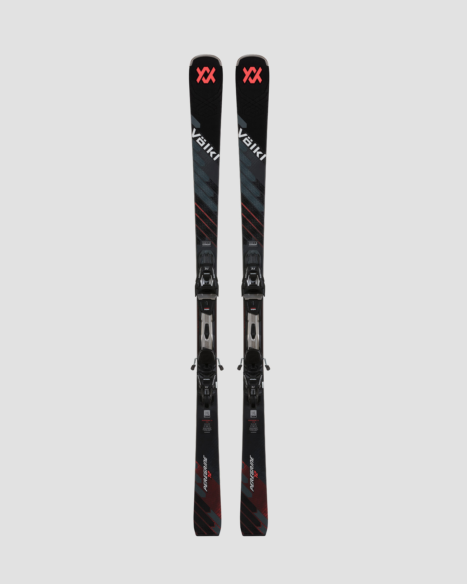 Skis Volkl Peregrine 72 Black avec fixations Marker rMotion-T 12 90mm 6877z1.vb