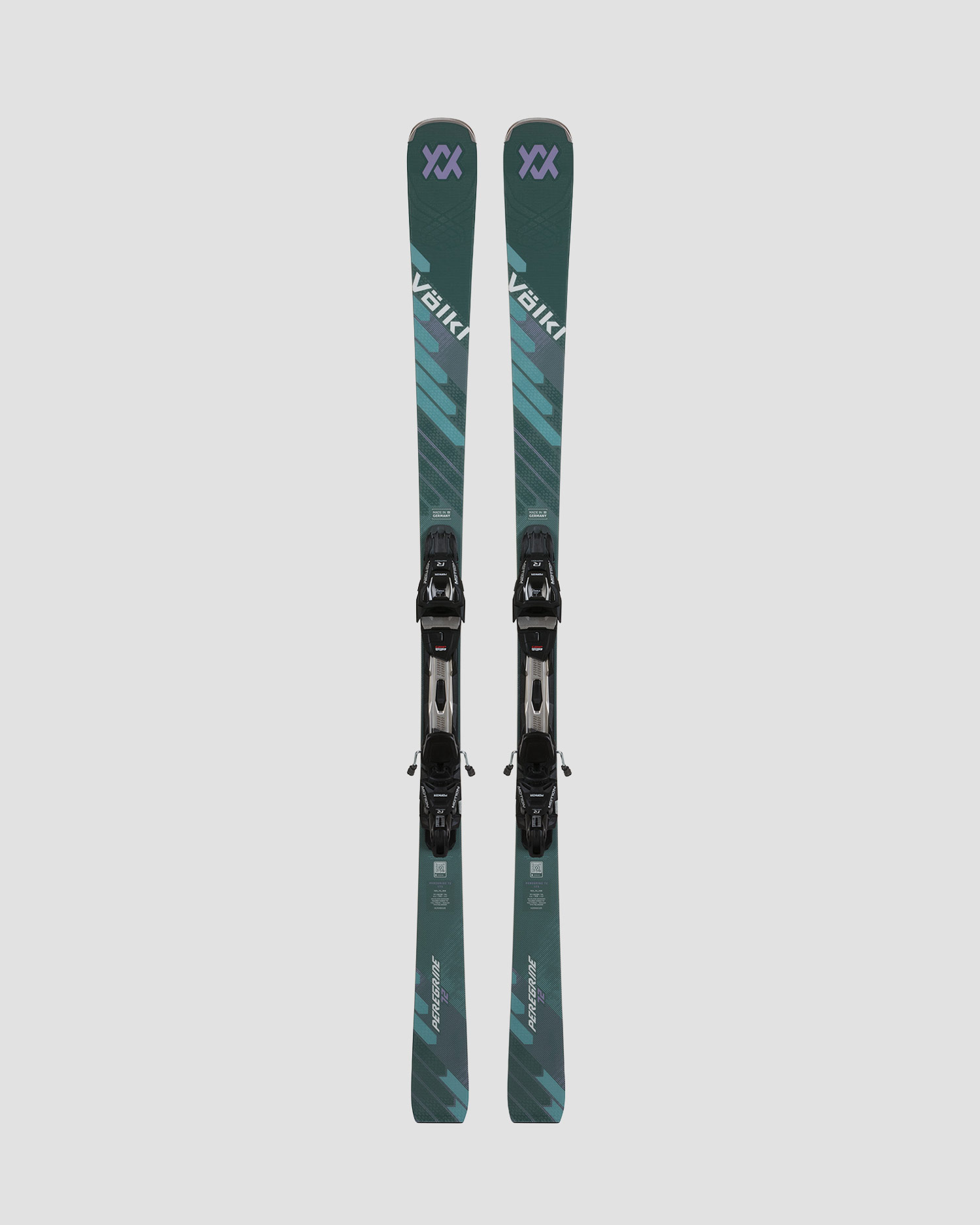 Skis Volkl Peregrine 72 Green avec fixations Marker rMotion-T 12 90mm 6877z1.vb