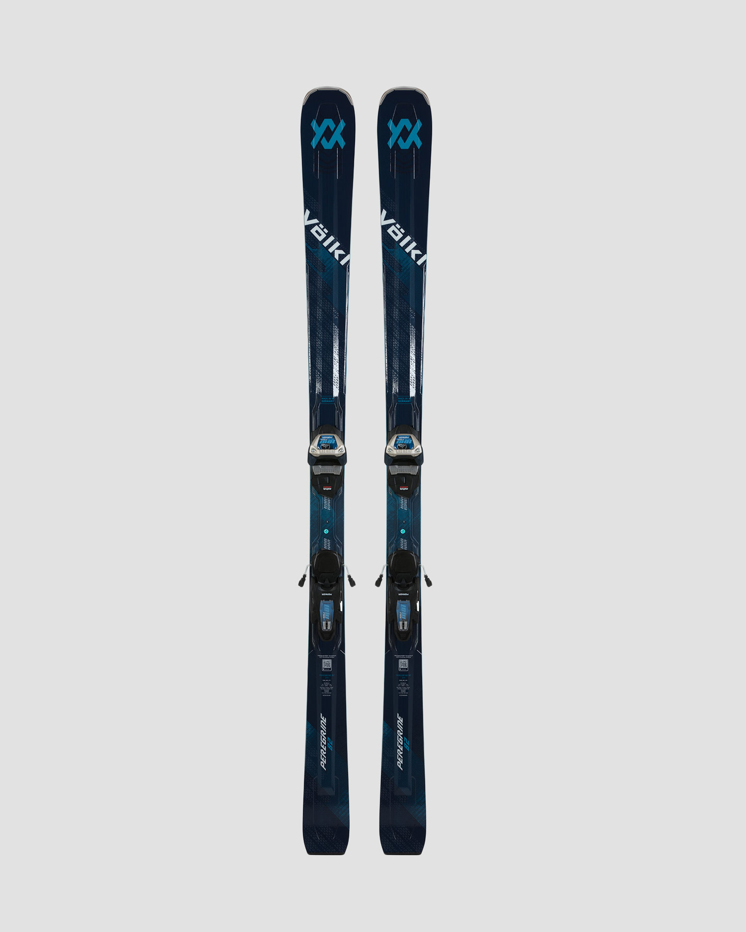 Skis Volkl Peregrine 82 avec fixations Marker Lowride 13 FR 90mm 7535z1.vb