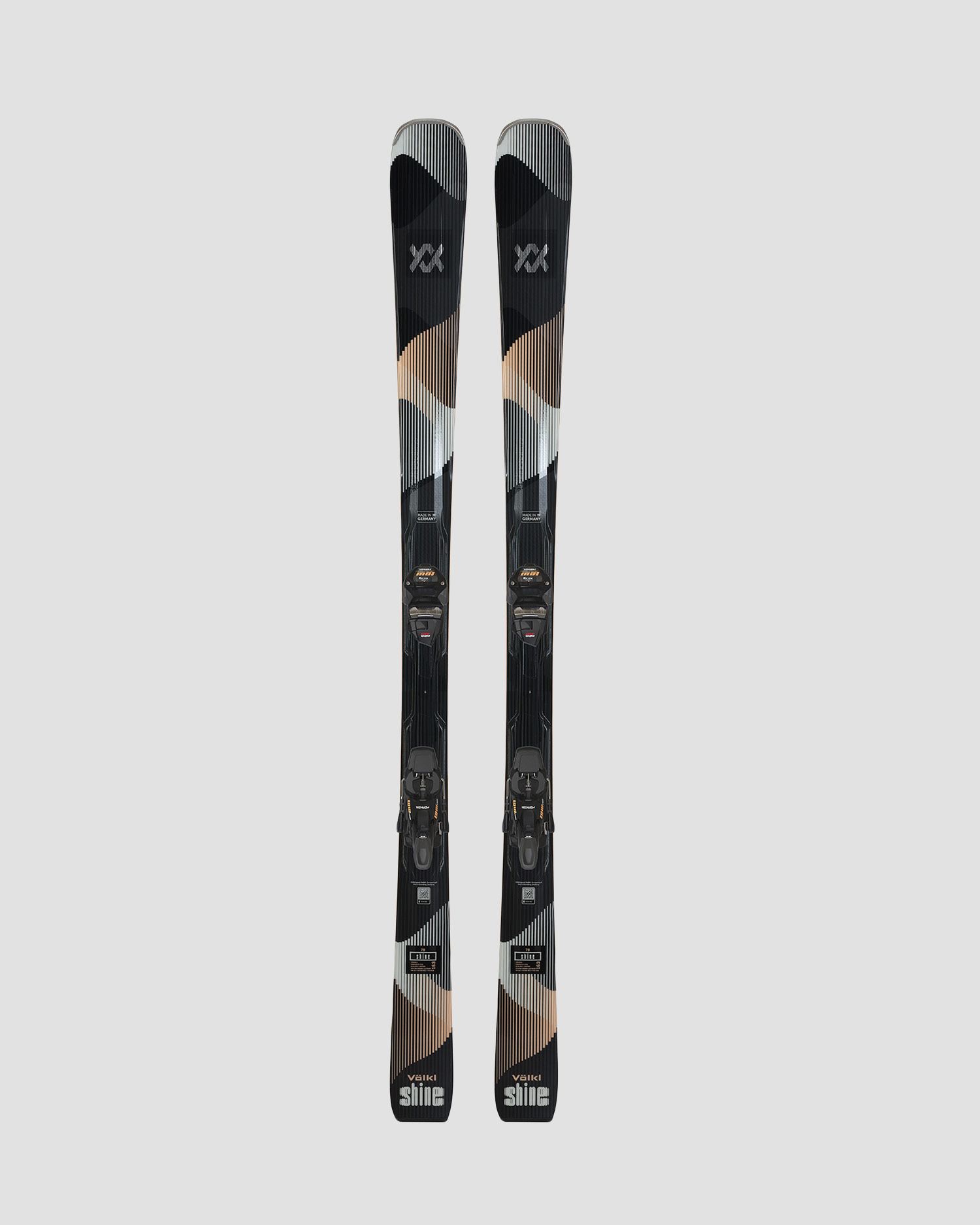 Skis Volkl Shine 78 avec fixations Marker Lowride 11 TCX 90mm 6735z1.vo