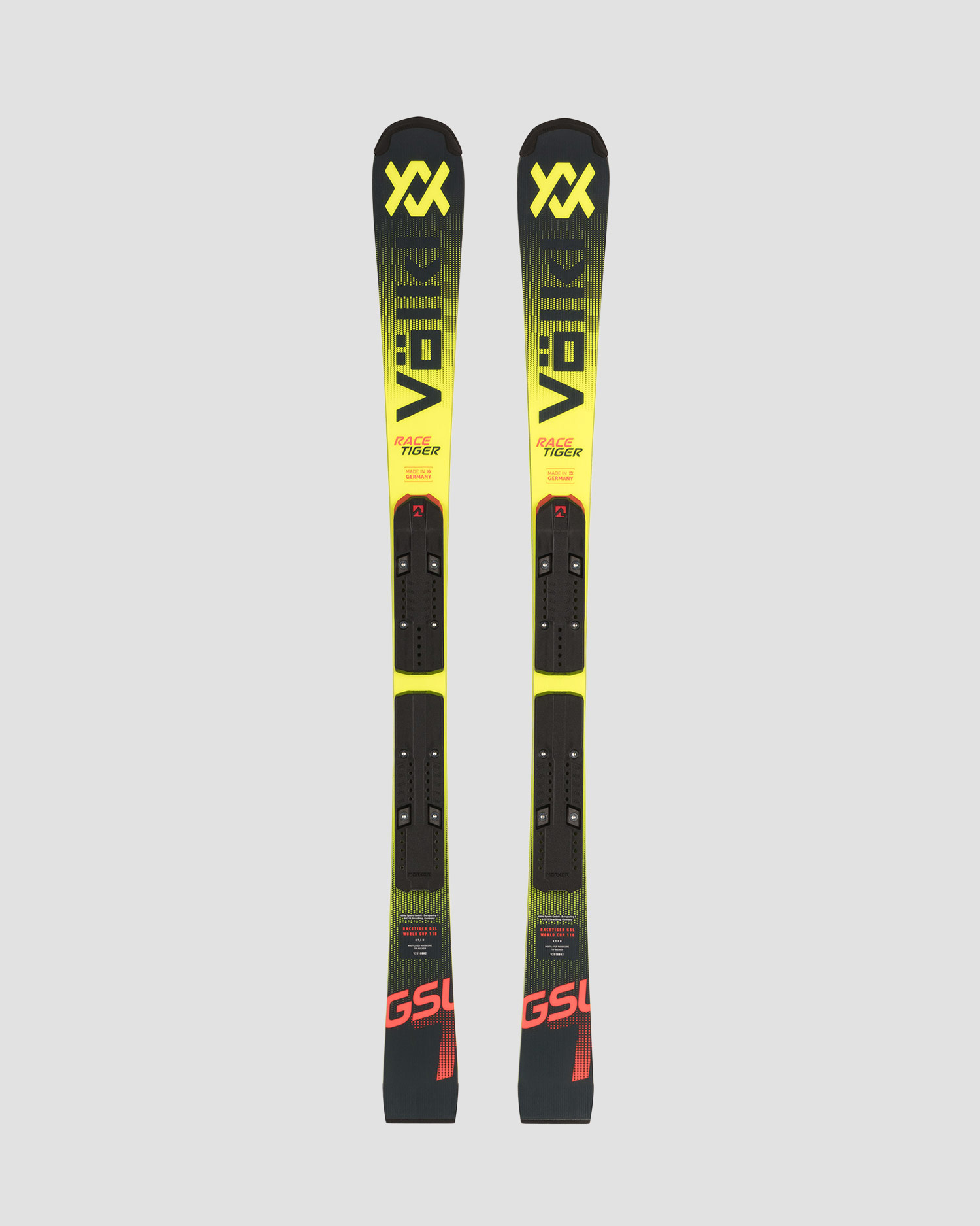 Narty Volkl Racetiger GSL R JR  z wiązaniami Marker Comp Junior 8 85mm 6320y1.ms