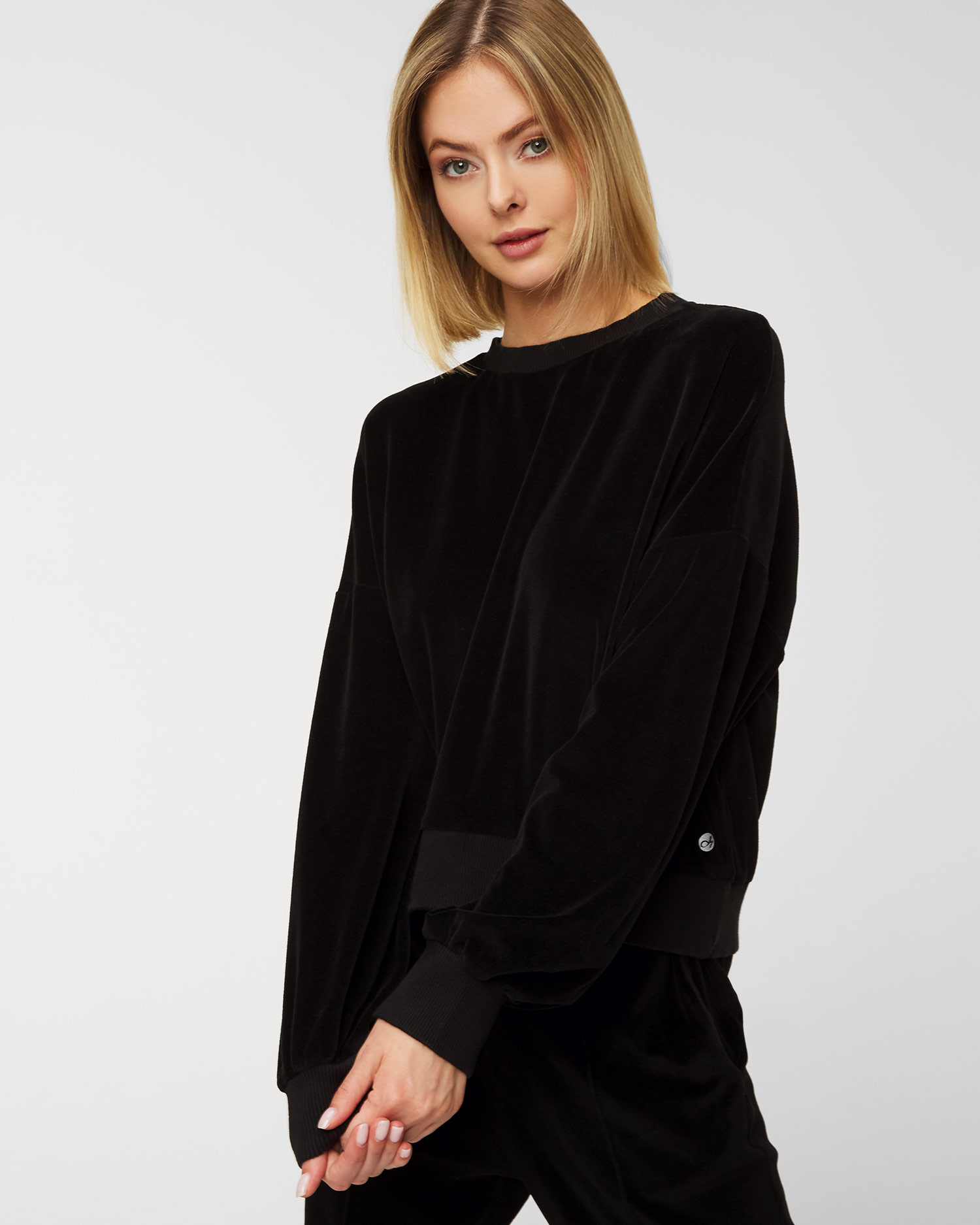 Bluza welurowa DEHA MOVE