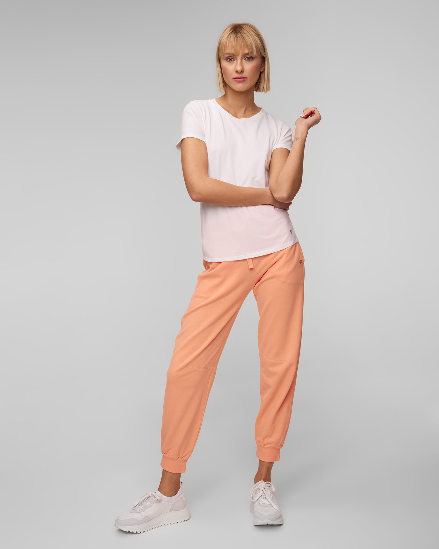 Tricou alb pentru femei Deha
