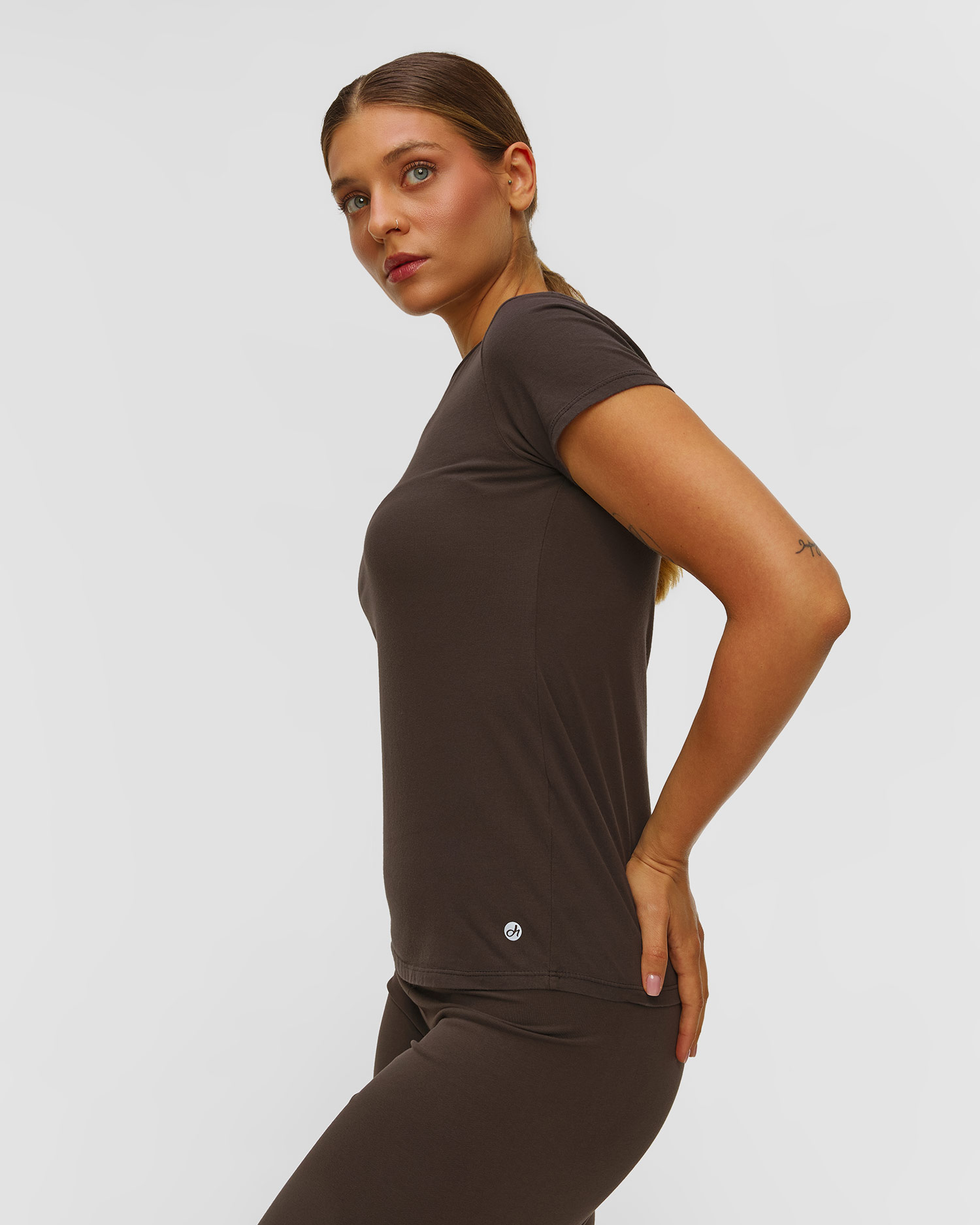 Tricou maro pentru femei Deha