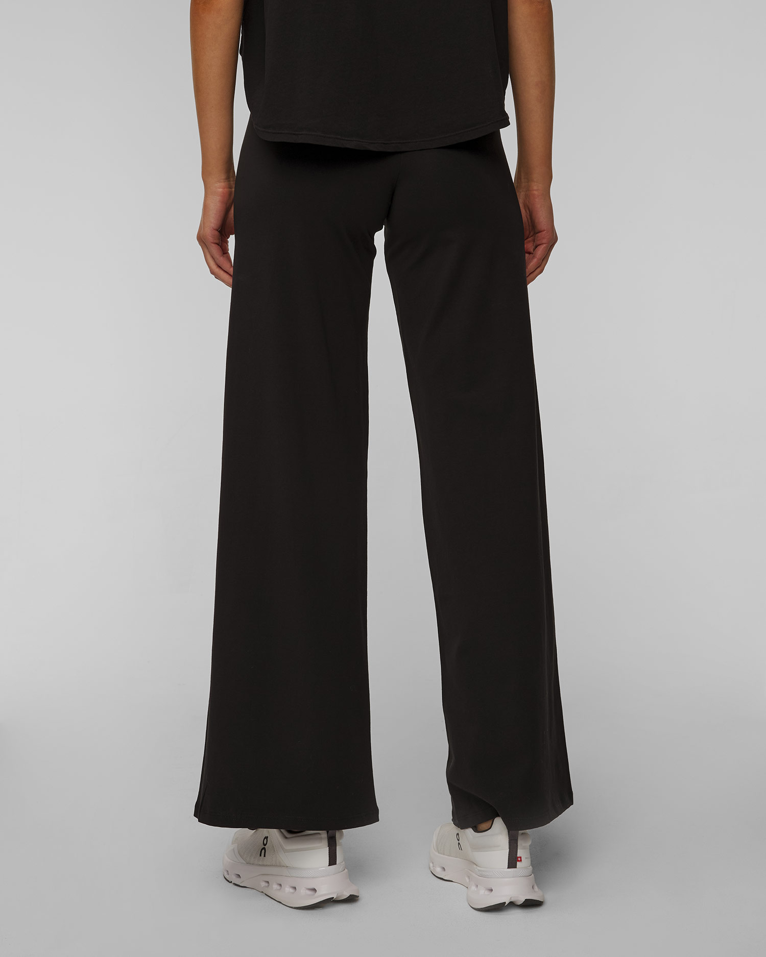 Dámske čierne široké nohavice Deha