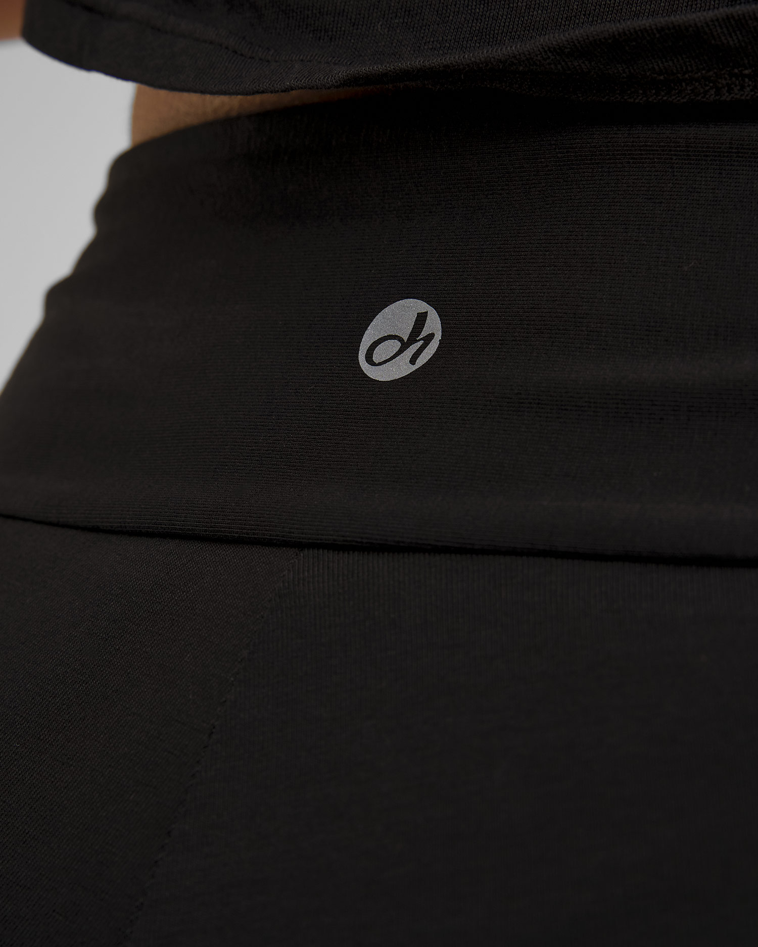 Pantaloni negri wide leg pentru femei Deha