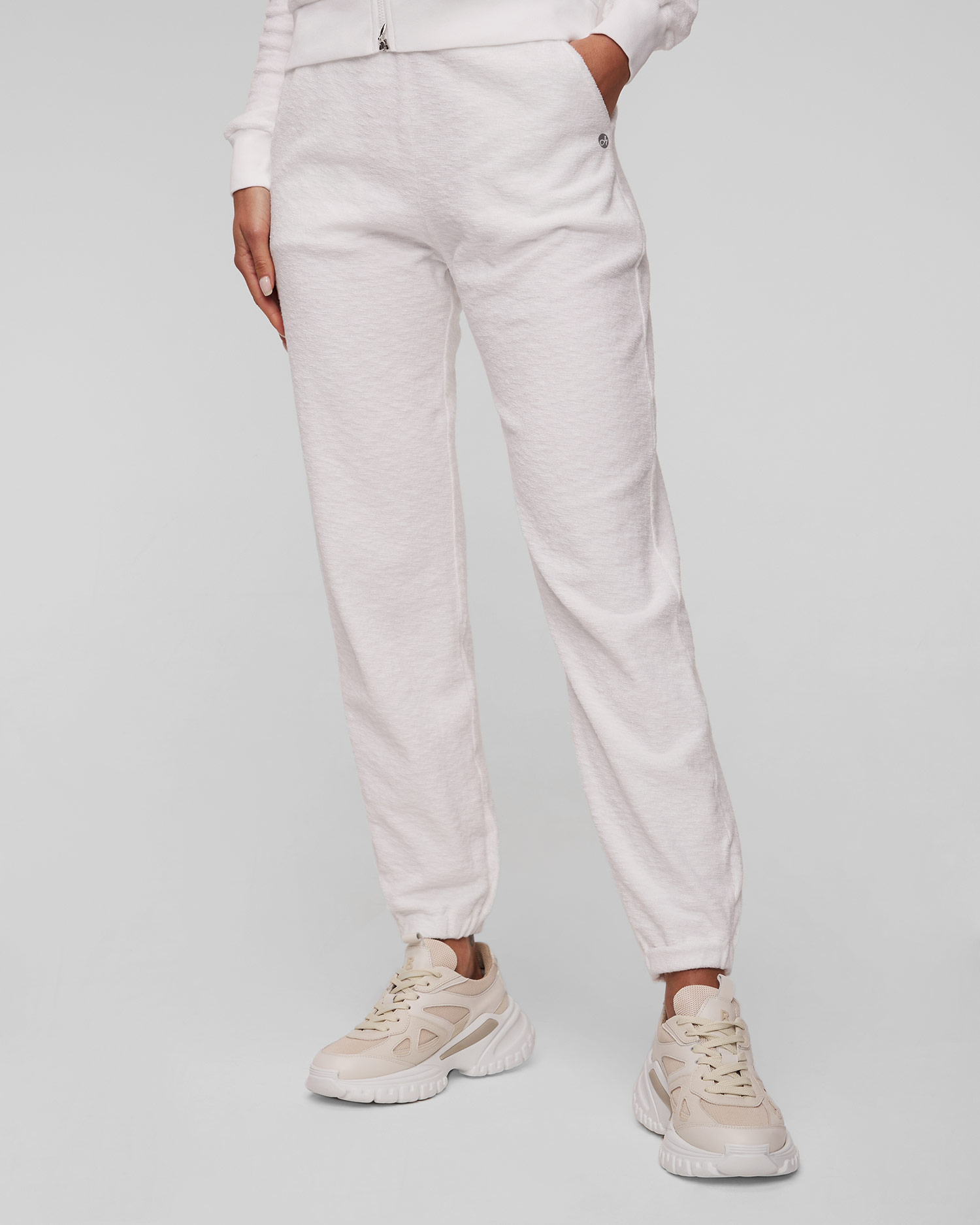 Pantalon blanc pour femmes Deha