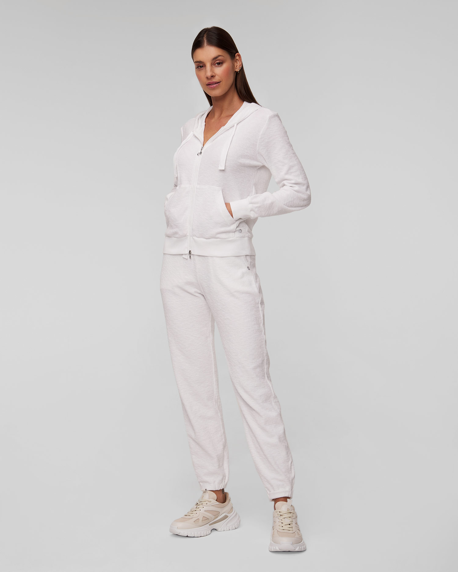 Pantalon blanc pour femmes Deha