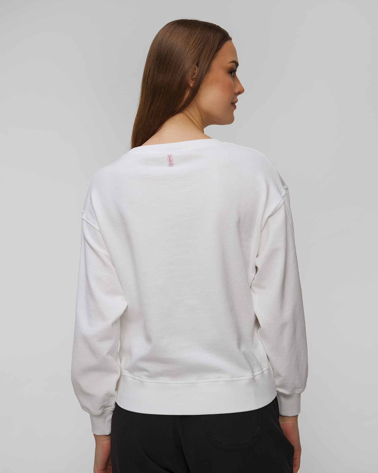 Women's printed sweatshirt Deha 