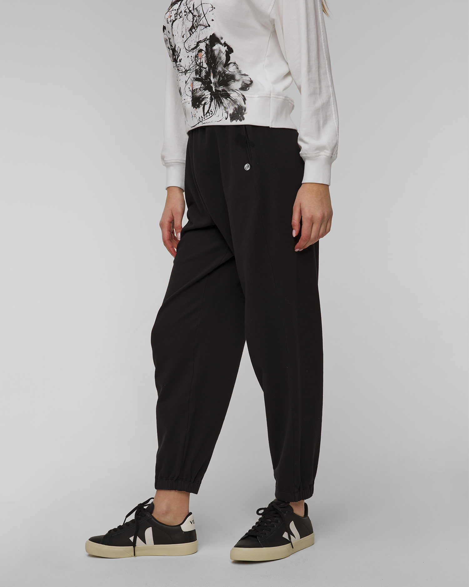 Pantalon noir pour femmes Deha