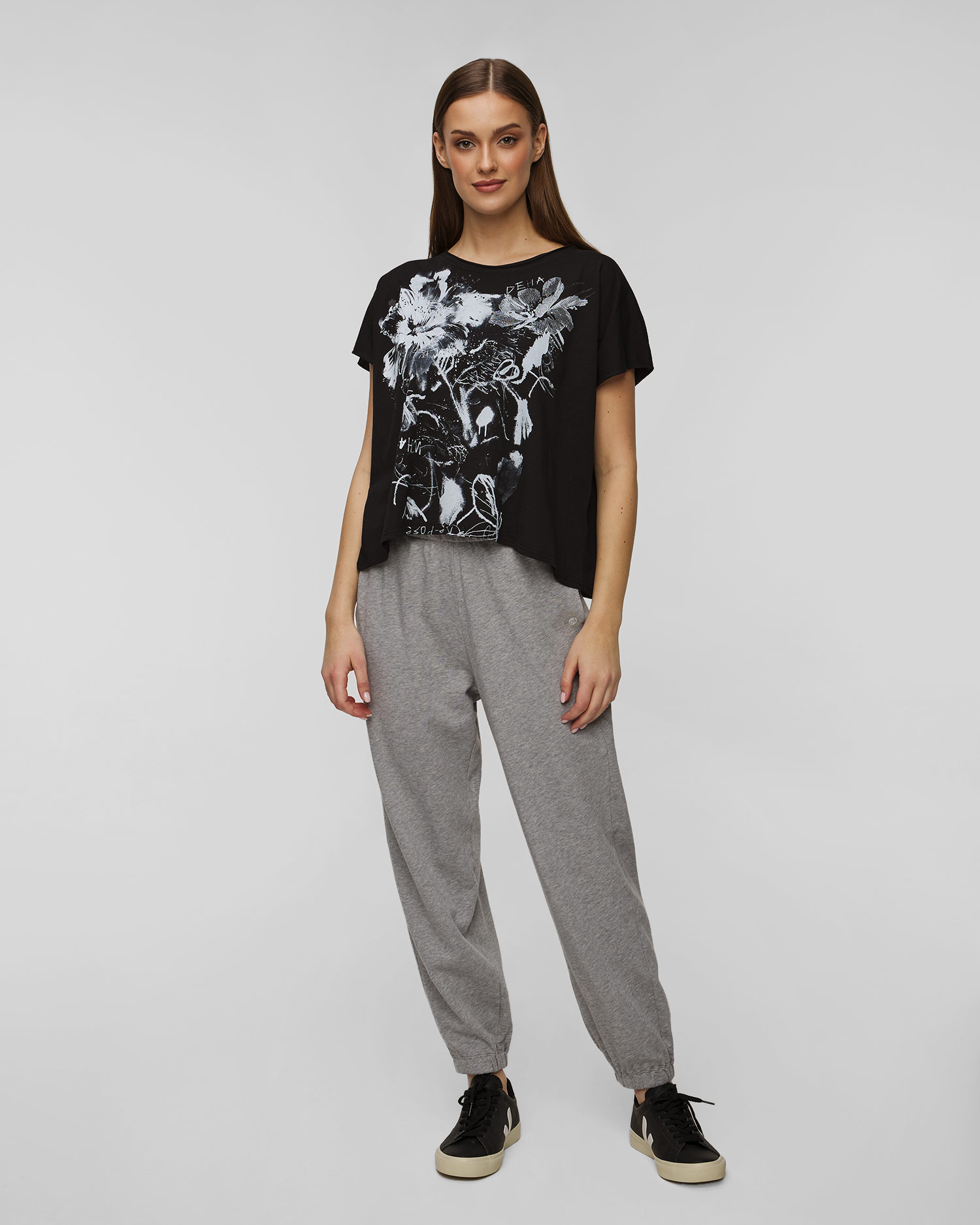 Pantalon gris pour femmes Deha