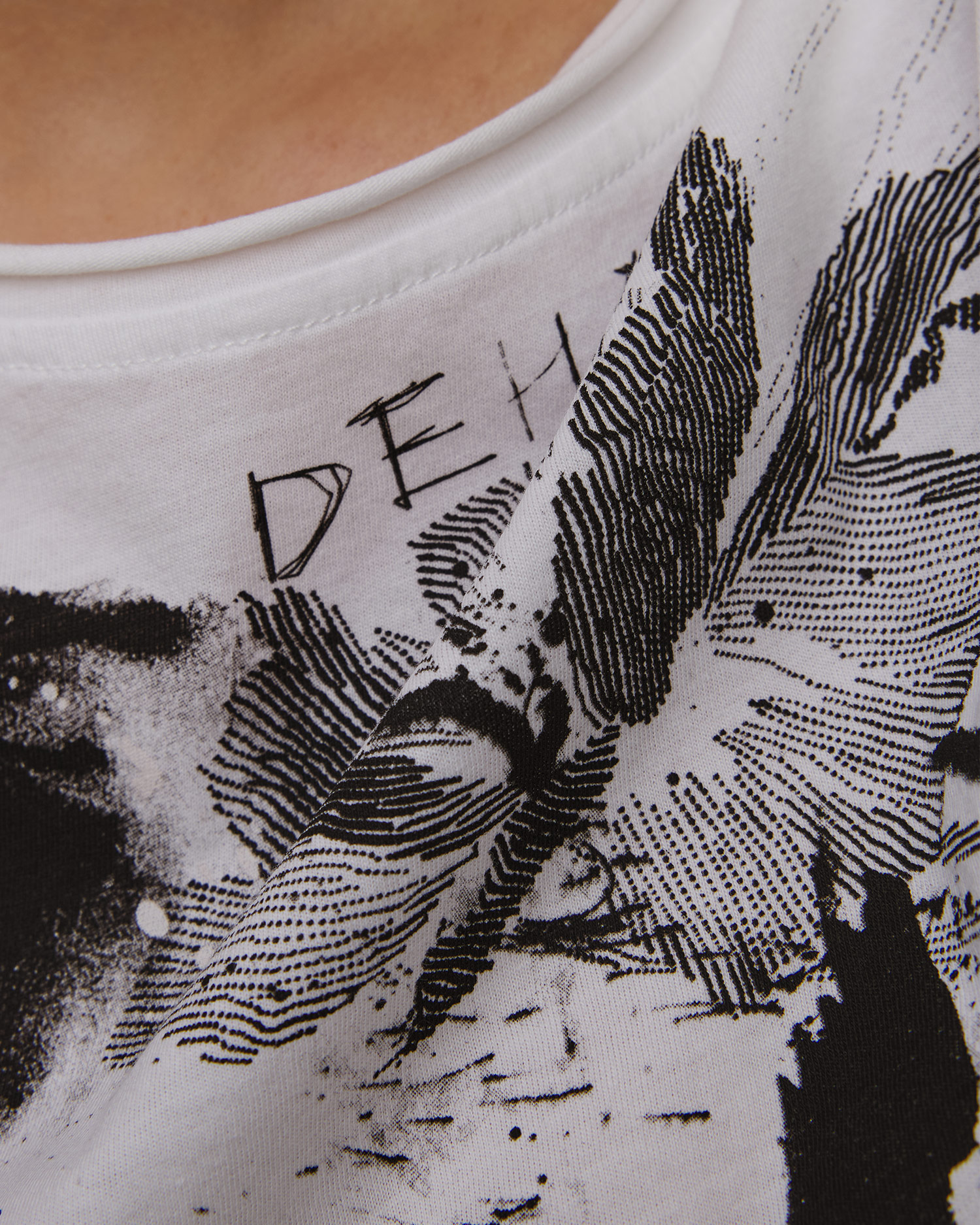 Tricou imprimat pentru femei Deha