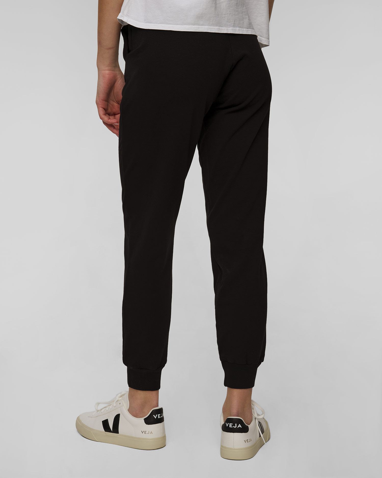 Pantaloni de trening negri pentru femei Deha