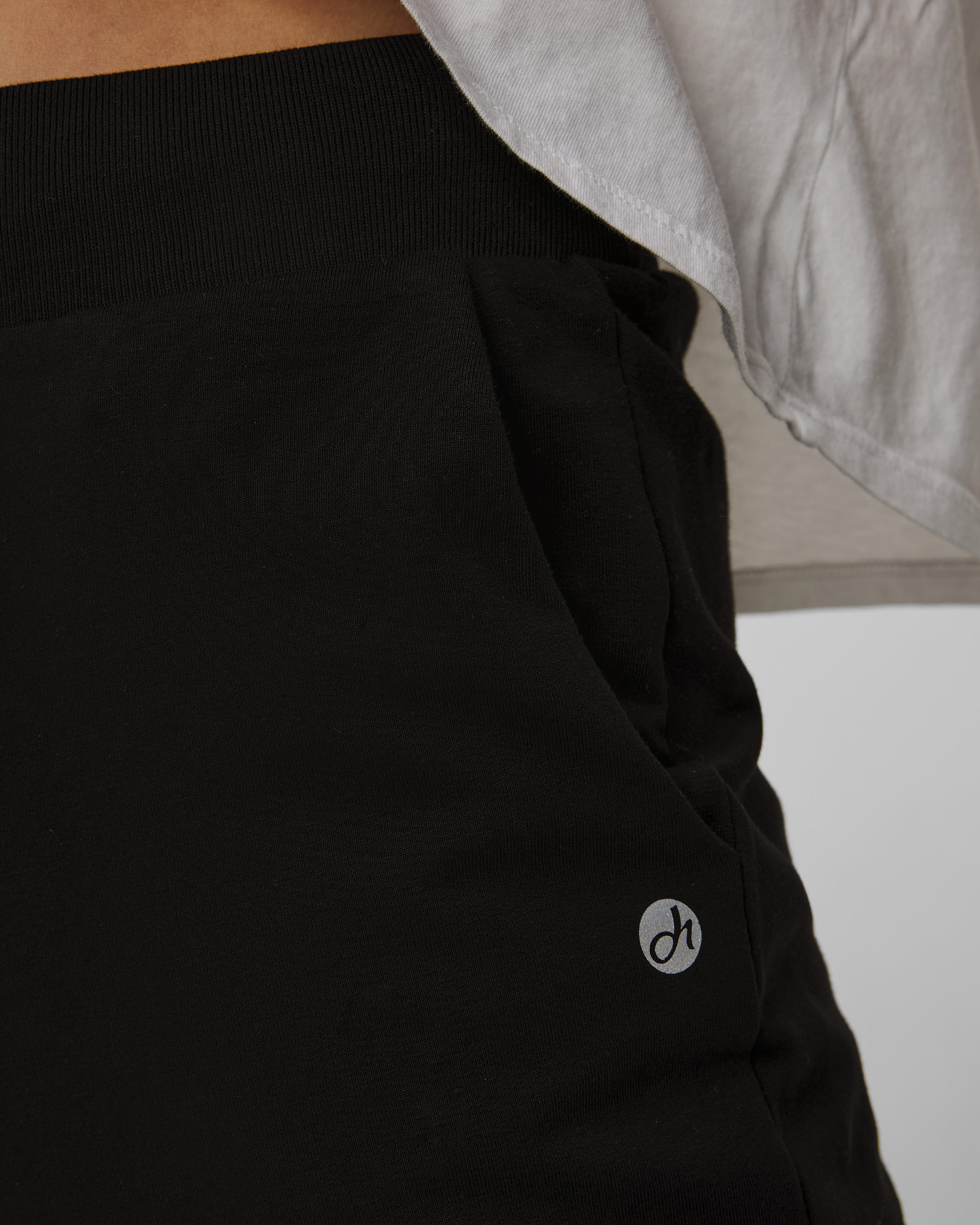 Pantaloni de trening negri pentru femei Deha