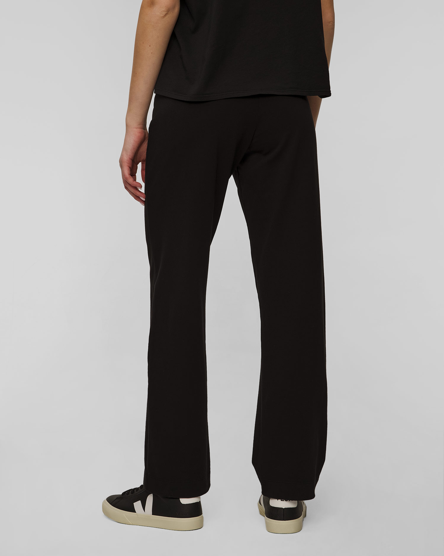 Pantaloni de trening negri pentru femei Deha