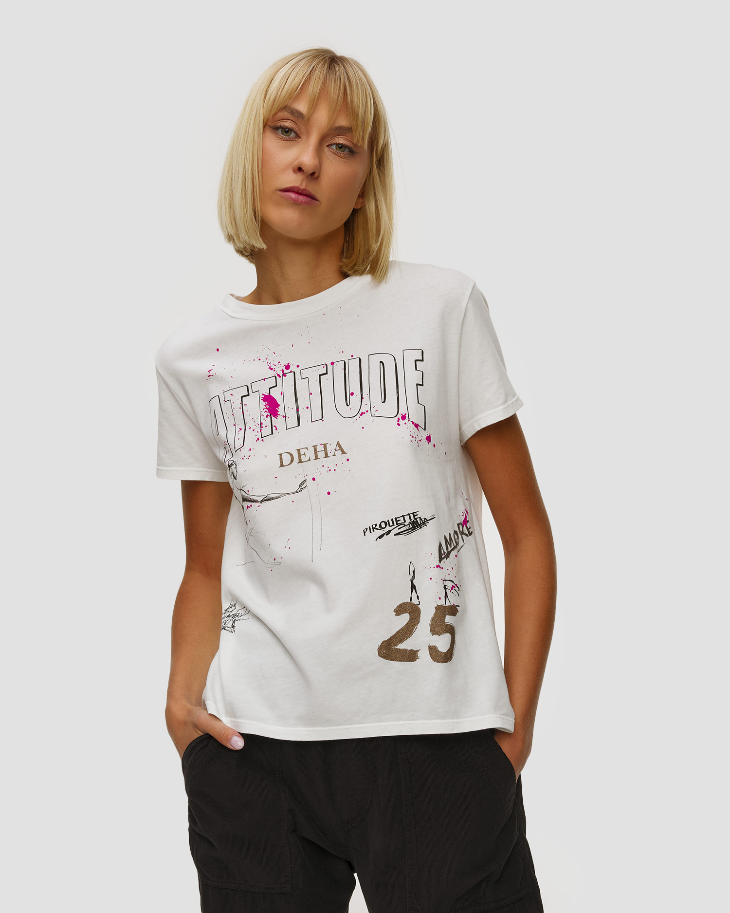 Women's T-shirt with a print Deha