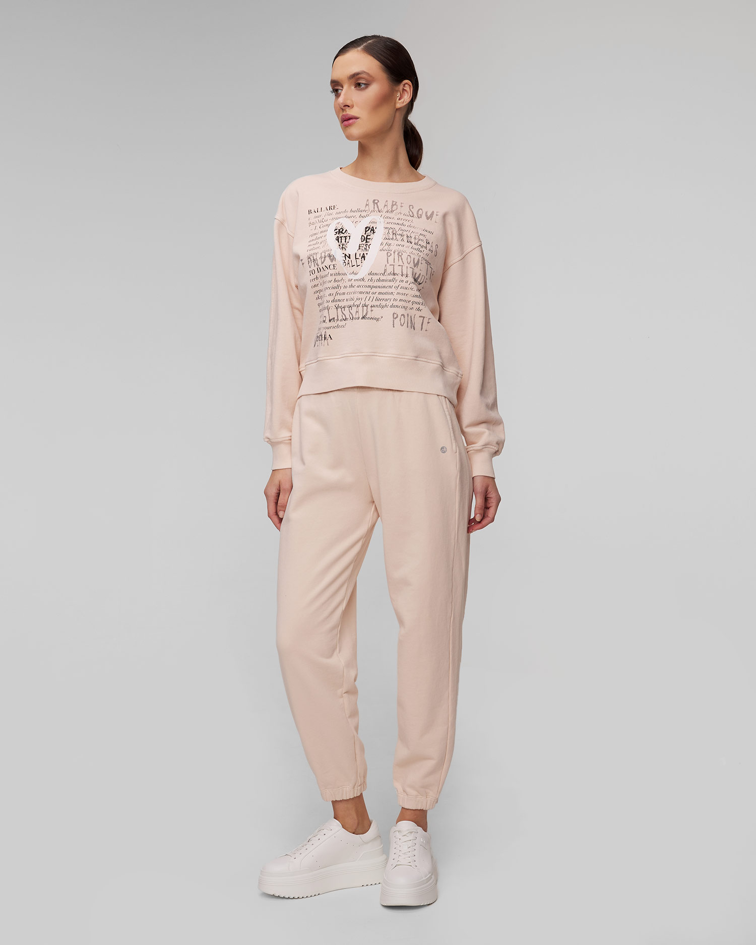 Sweat-shirt rose pour femmes Deha