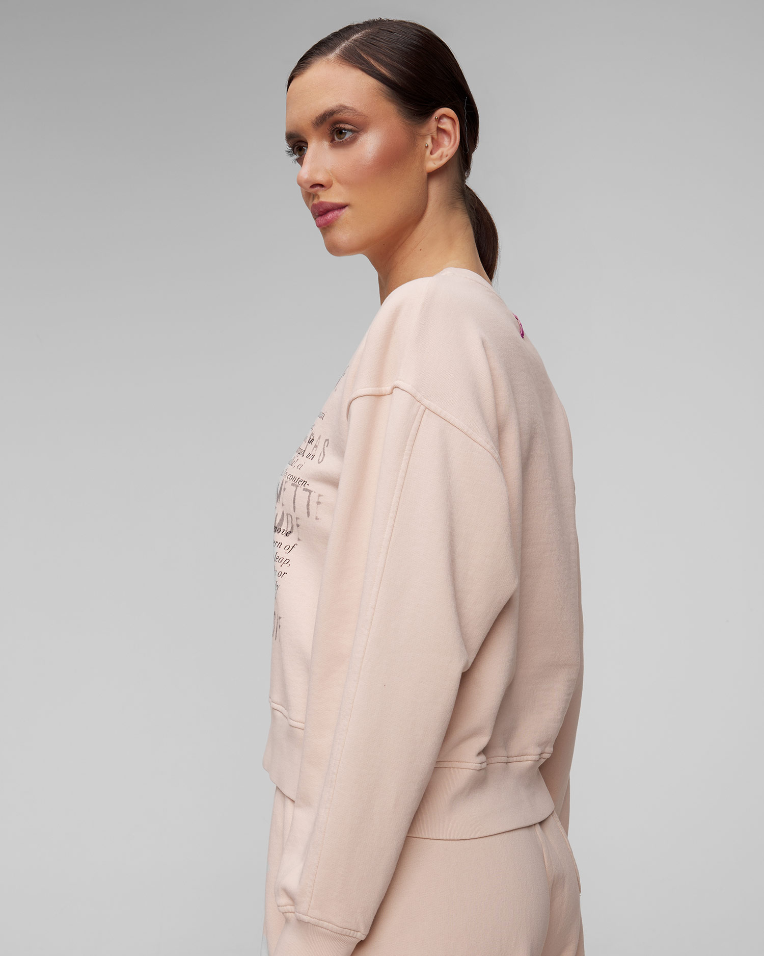 Sweat-shirt rose pour femmes Deha
