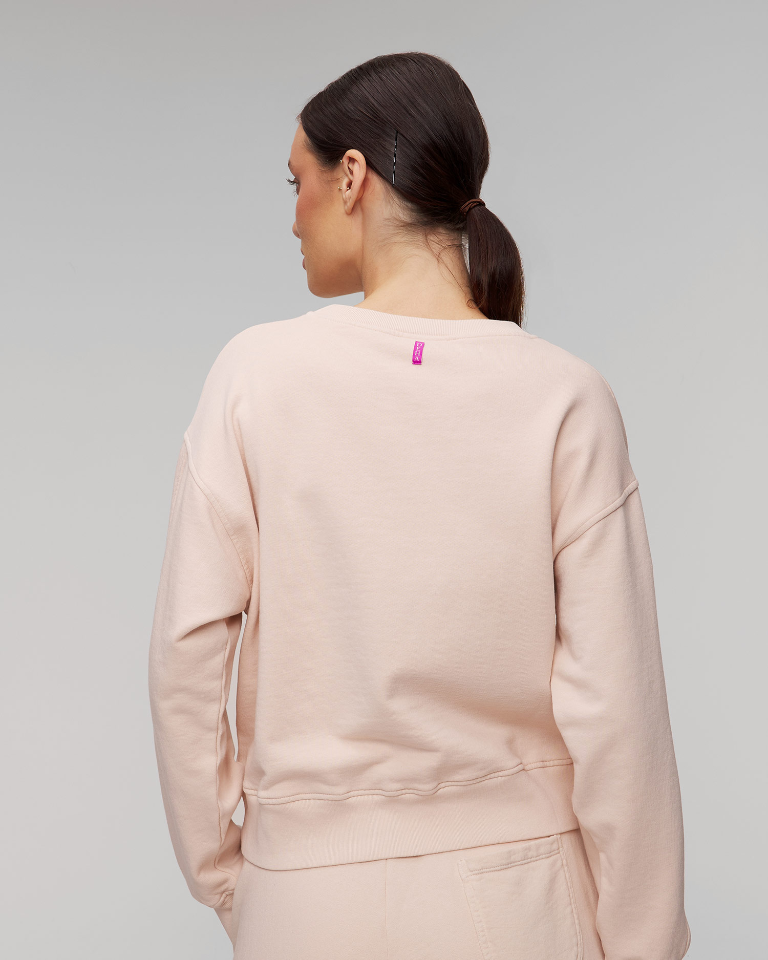 Sweat-shirt rose pour femmes Deha