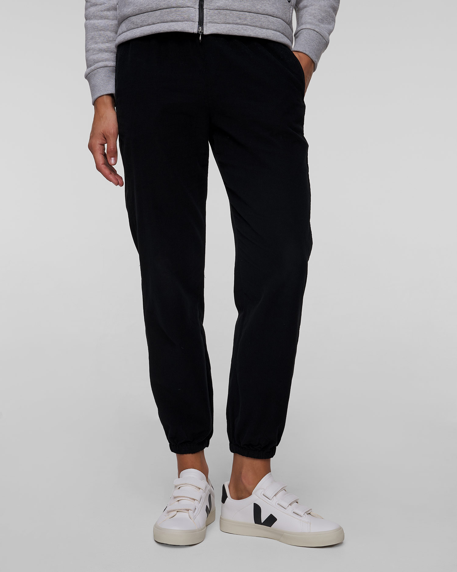 Deha Cordhose für Damen in Schwarz