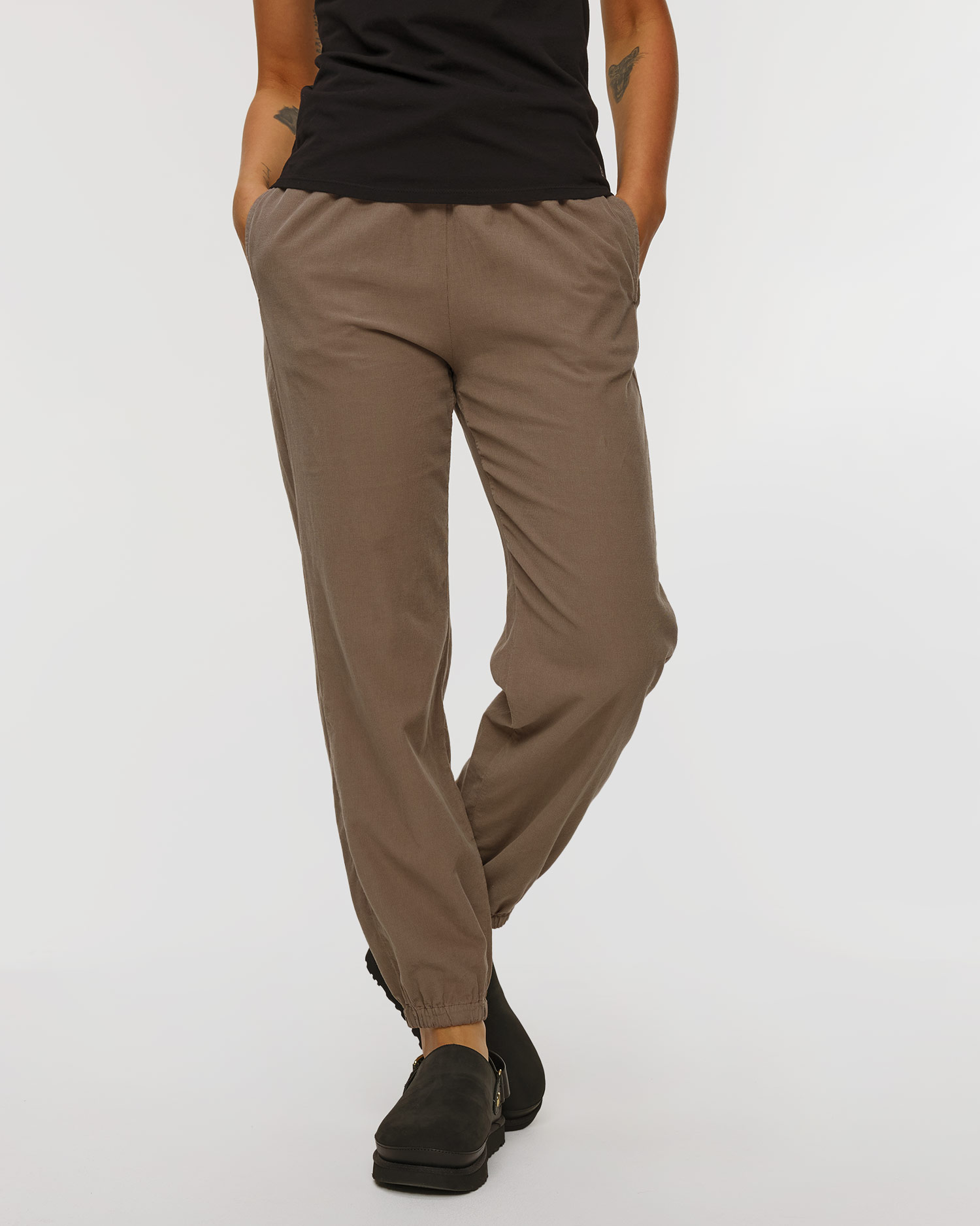 Deha Cordhose für Damen in Braun