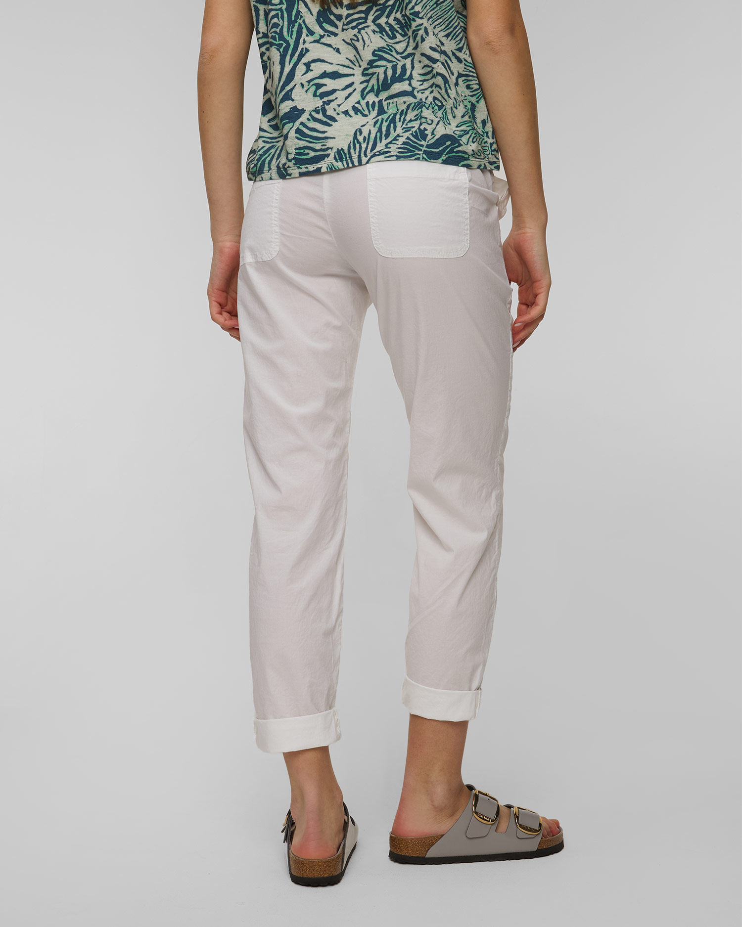 Pantalon blanc pour femmes Deha