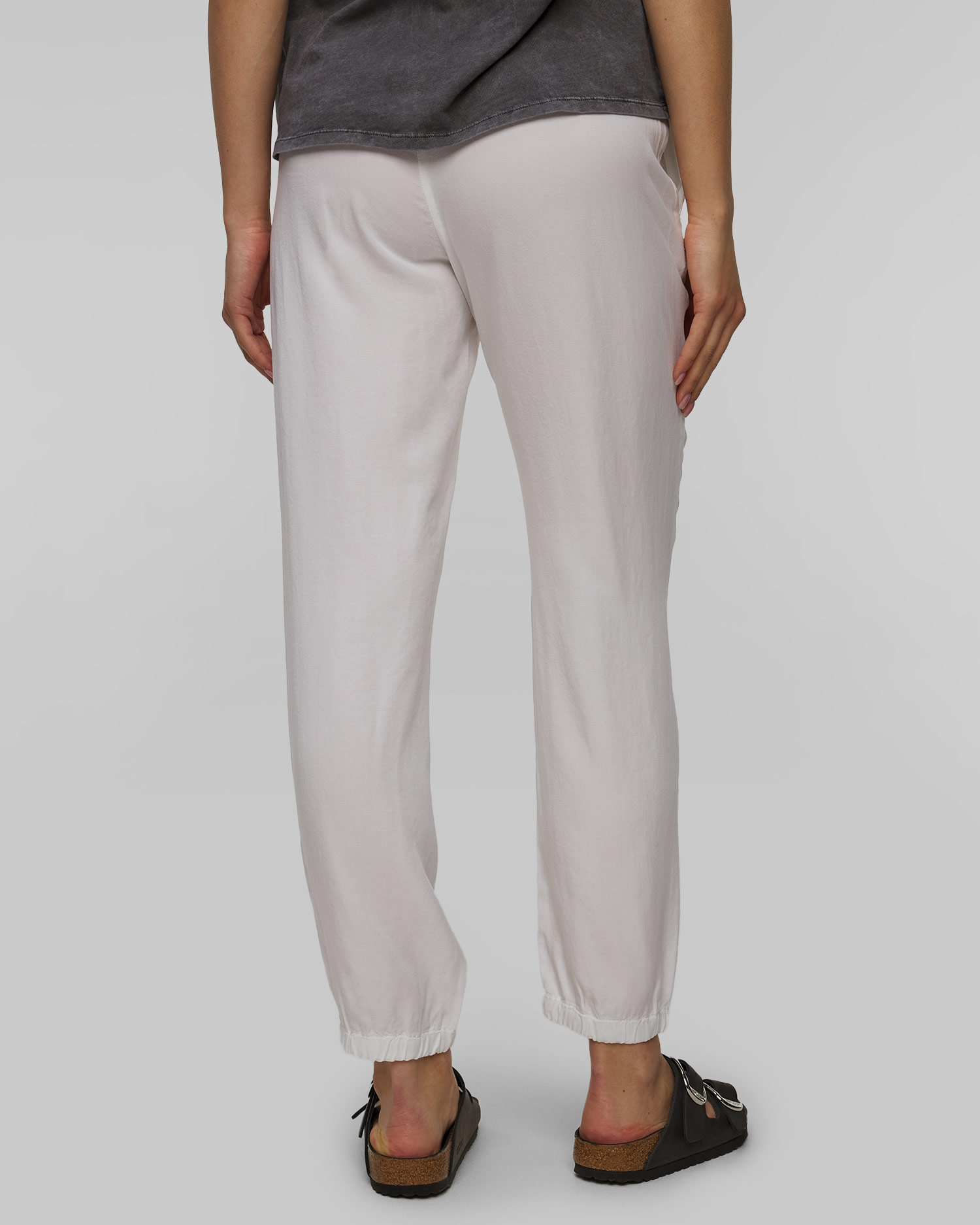 Deha Damenhose aus TENCEL Lyocell-Twill in Weiß