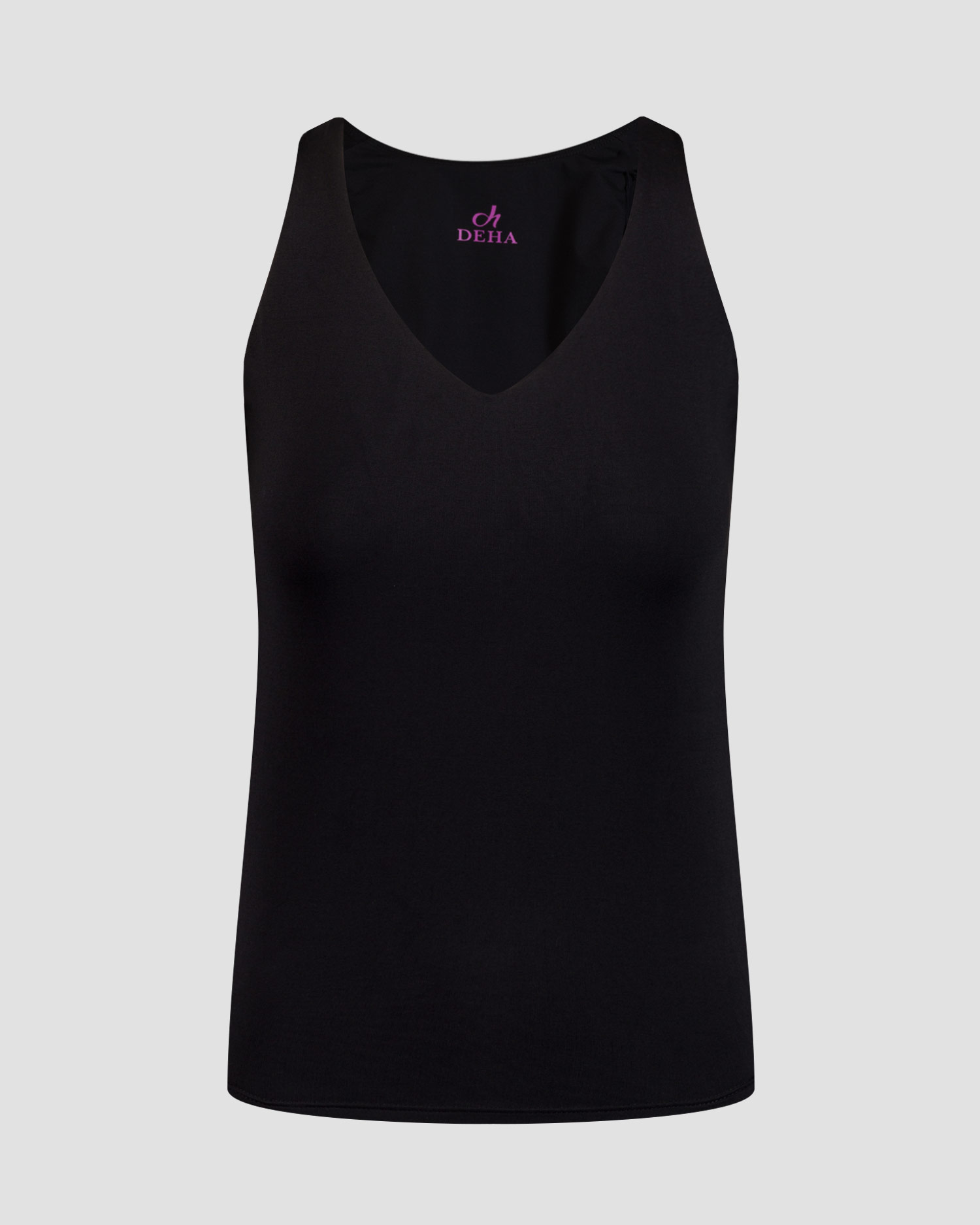 Women's black sports top Deha