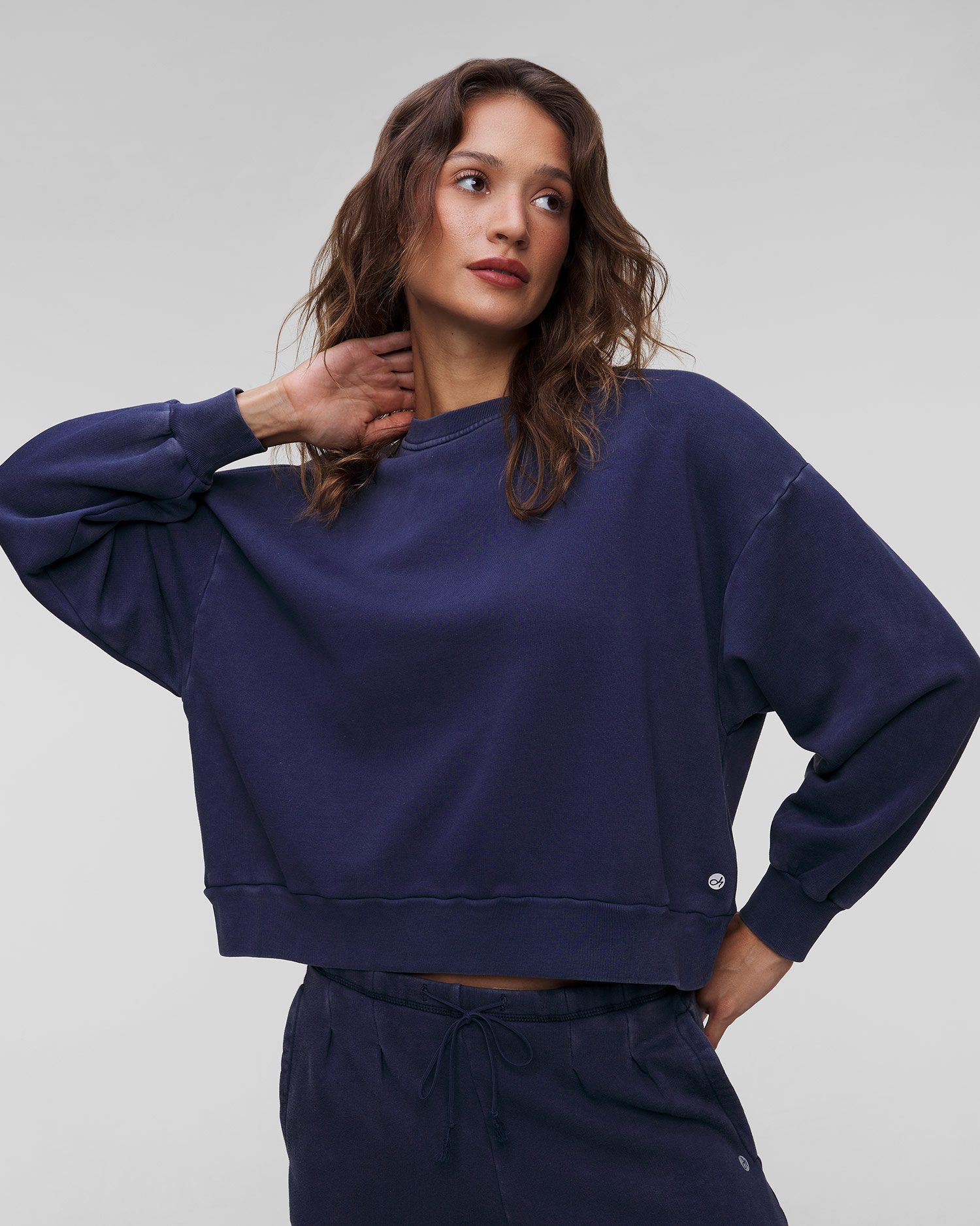 Women’s navy blue sweatshirt Deha