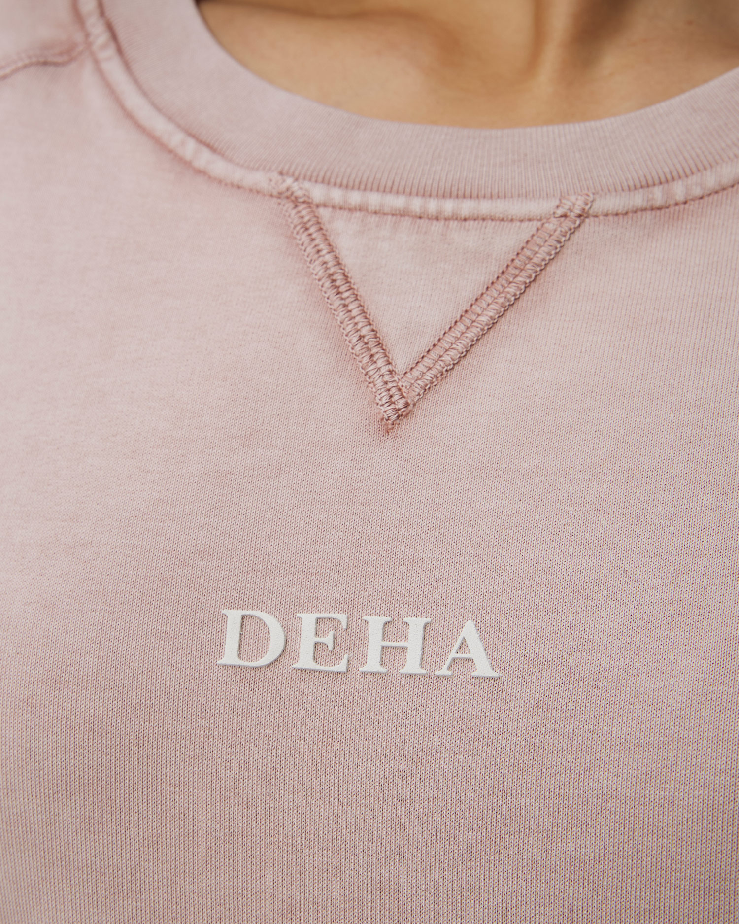 Sweat-shirt à manches courtes pour femmes Deha