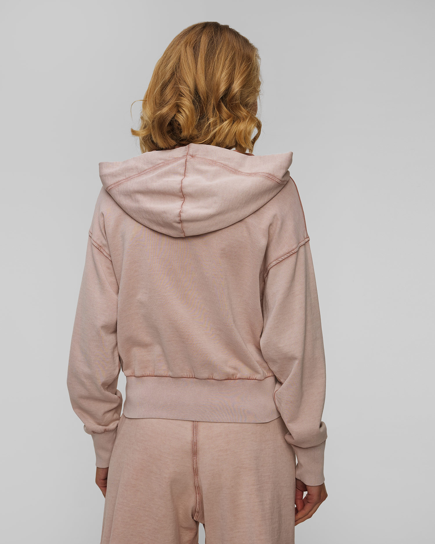 Sweat-shirt à capuche zippé pour femmes Deha