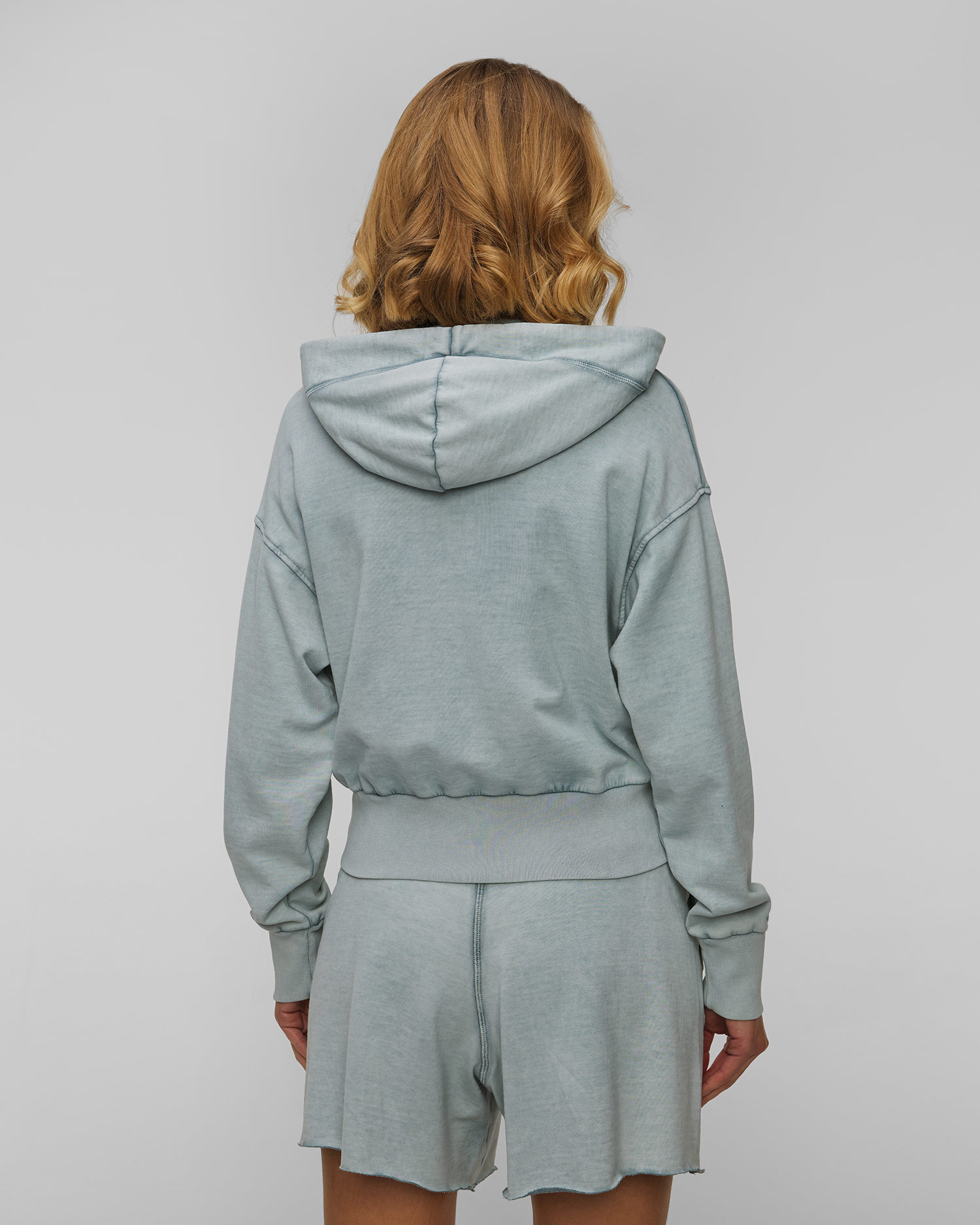 Sweat-shirt à capuche zippé pour femmes Deha