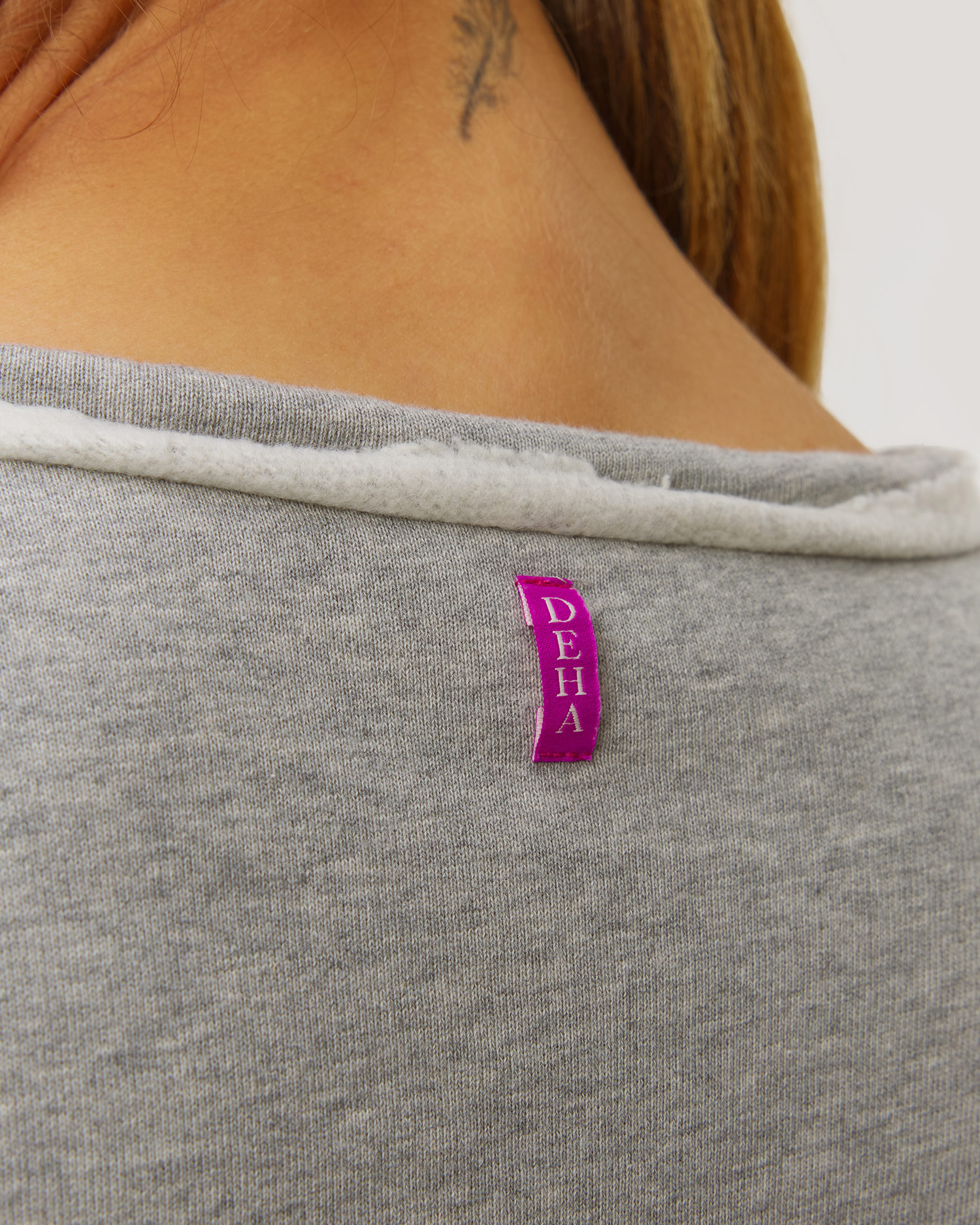 Women's grey sweatshirt Deha