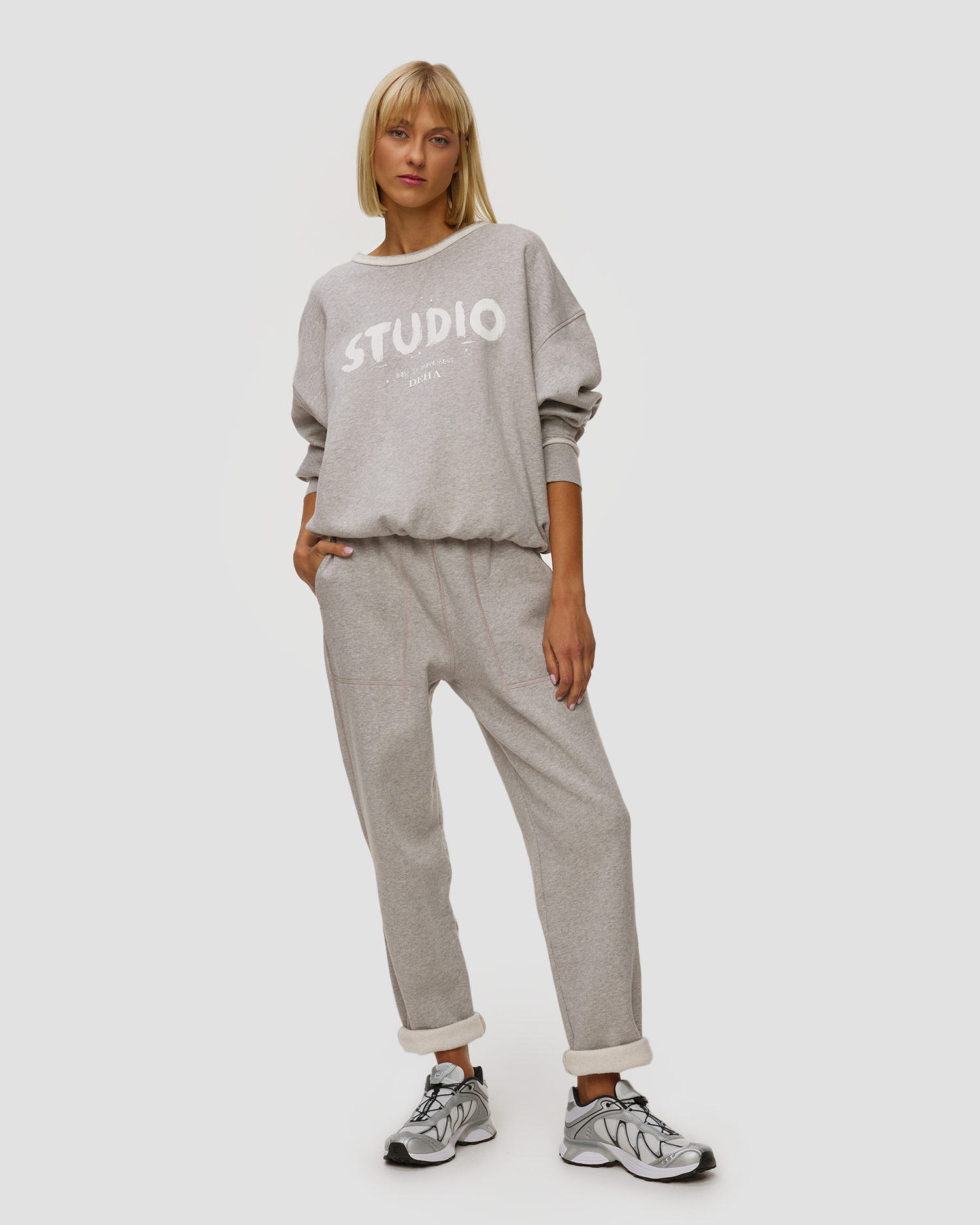 Deha Damen-Jogginghose in Grau