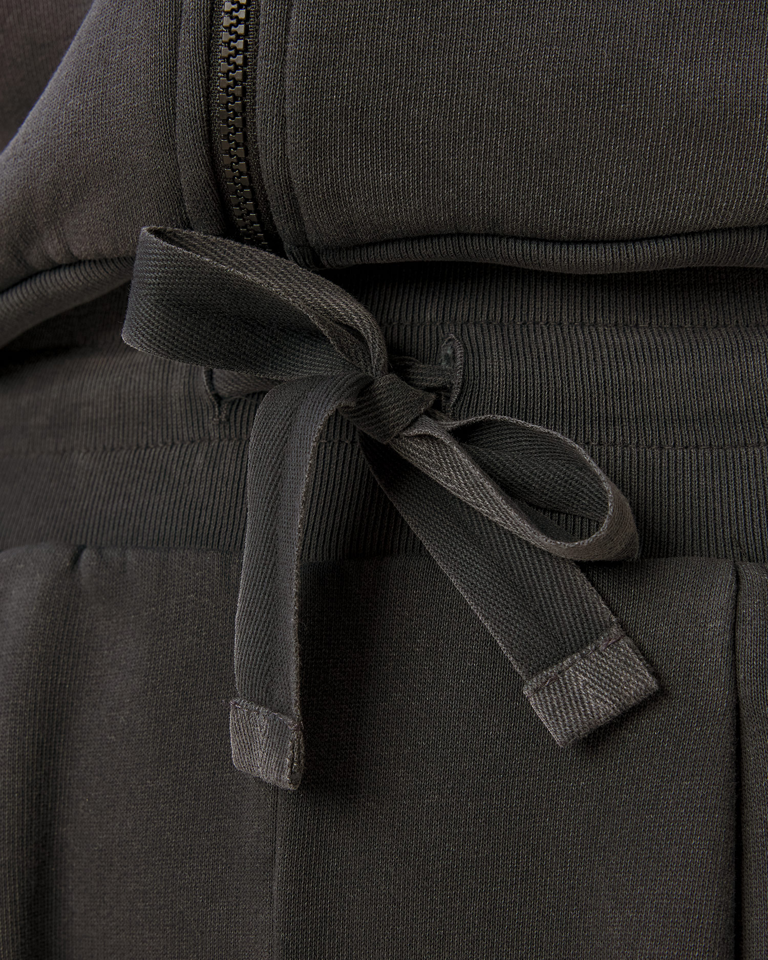 Pantaloni de treningi negri palazzo pentru femei Deha