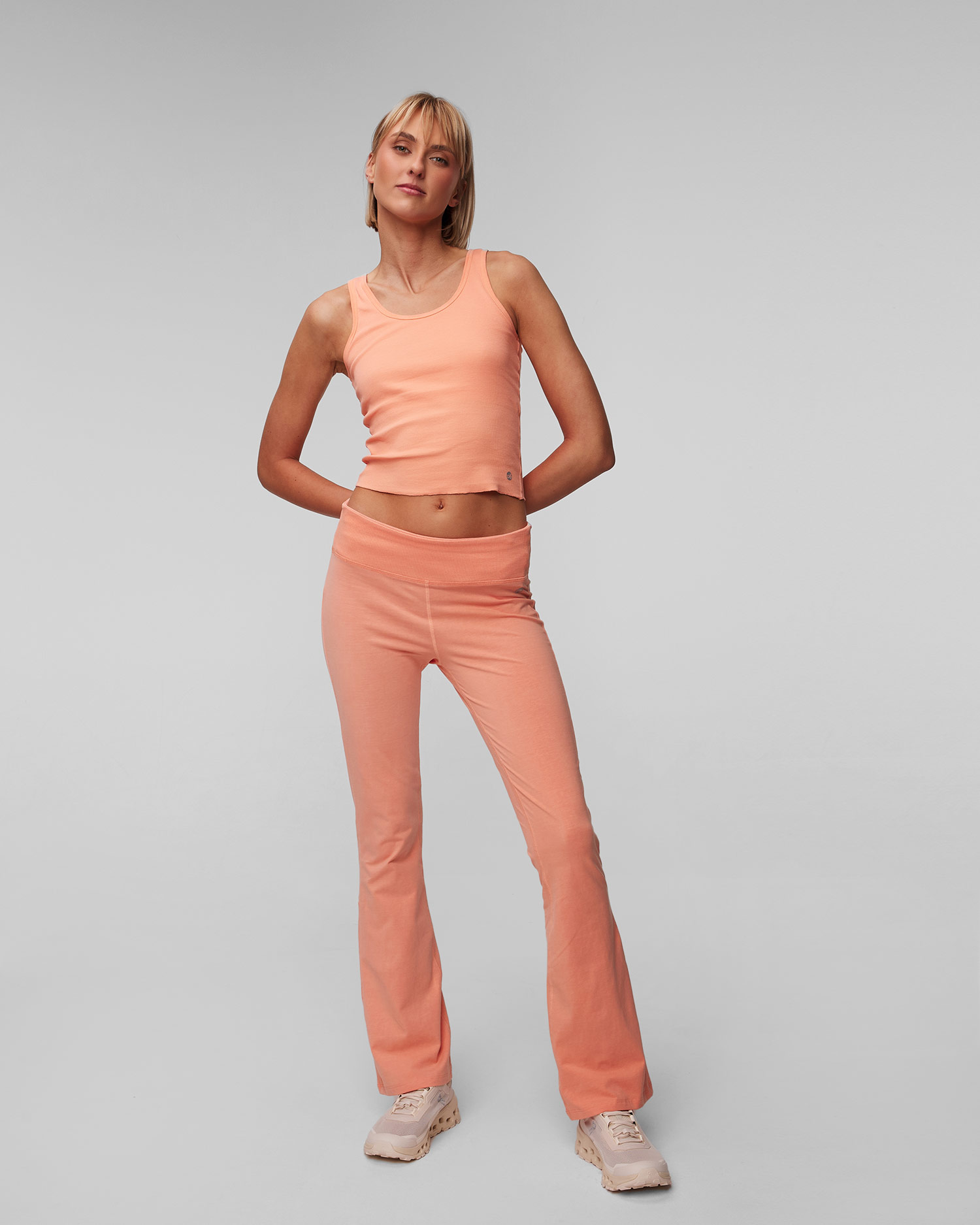 Pantalon orange pour femmes Deha