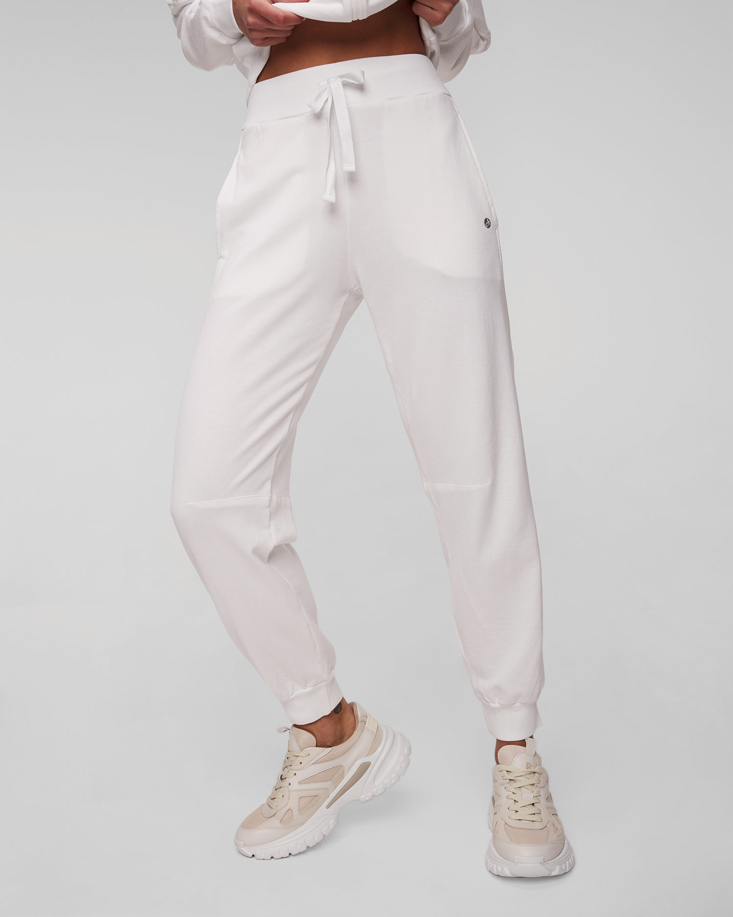 Pantalon de survêtement blanc pour femmes Deha