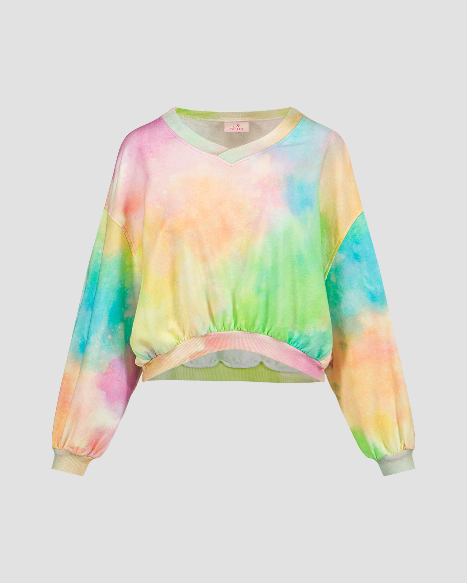 Dámska mikina tie dye Deha