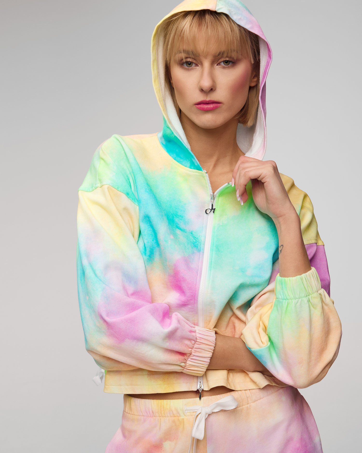 Dámska mikina tie dye Deha