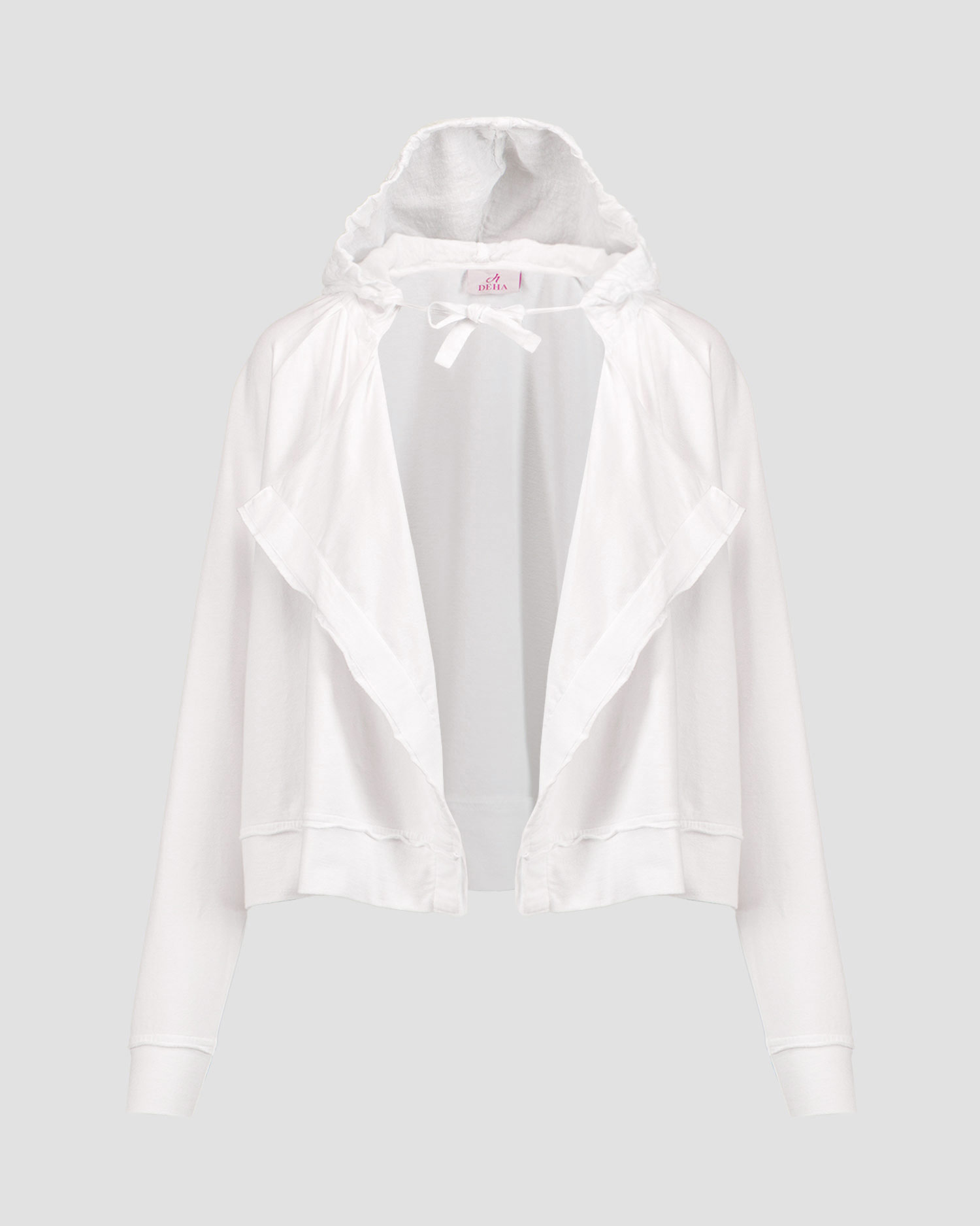 Sweat-shirt blanc pour femmes Deha