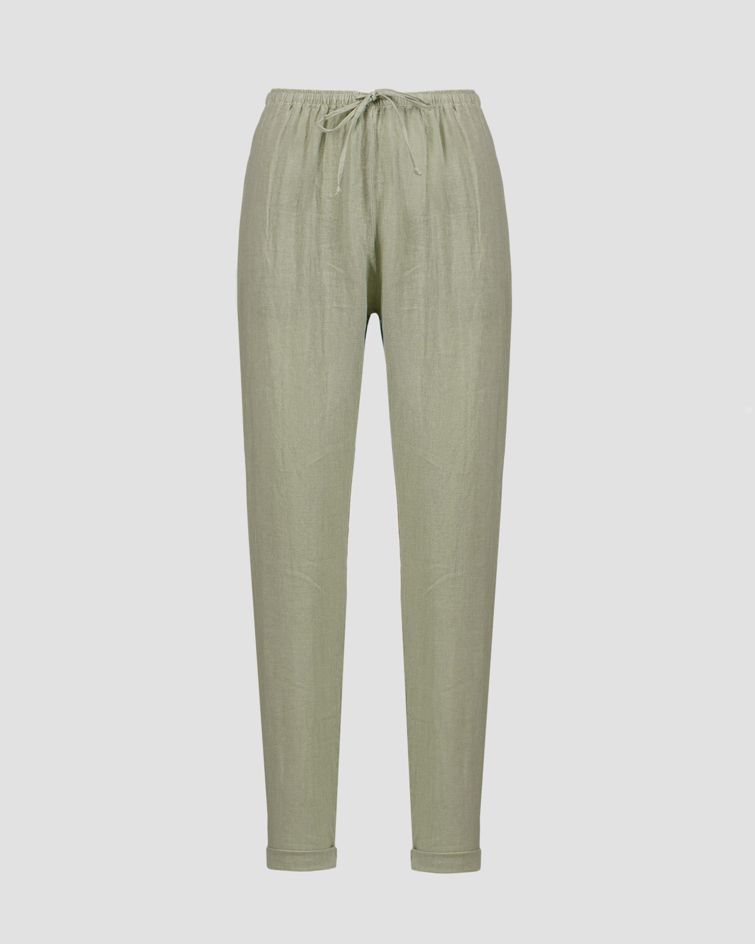 Pantaloni din in pentru femei Deha