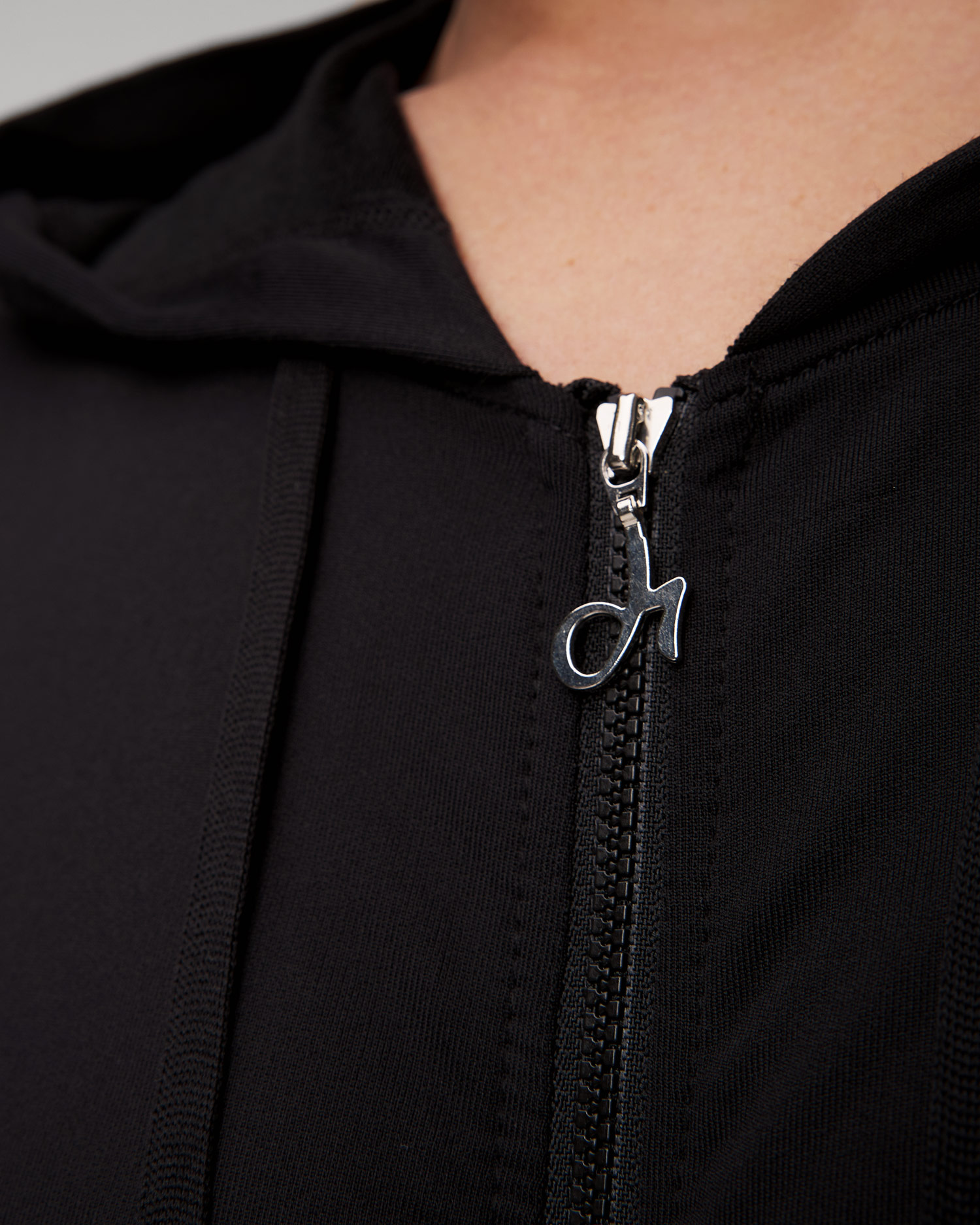 Sweat-shirt noir pour femmes Deha