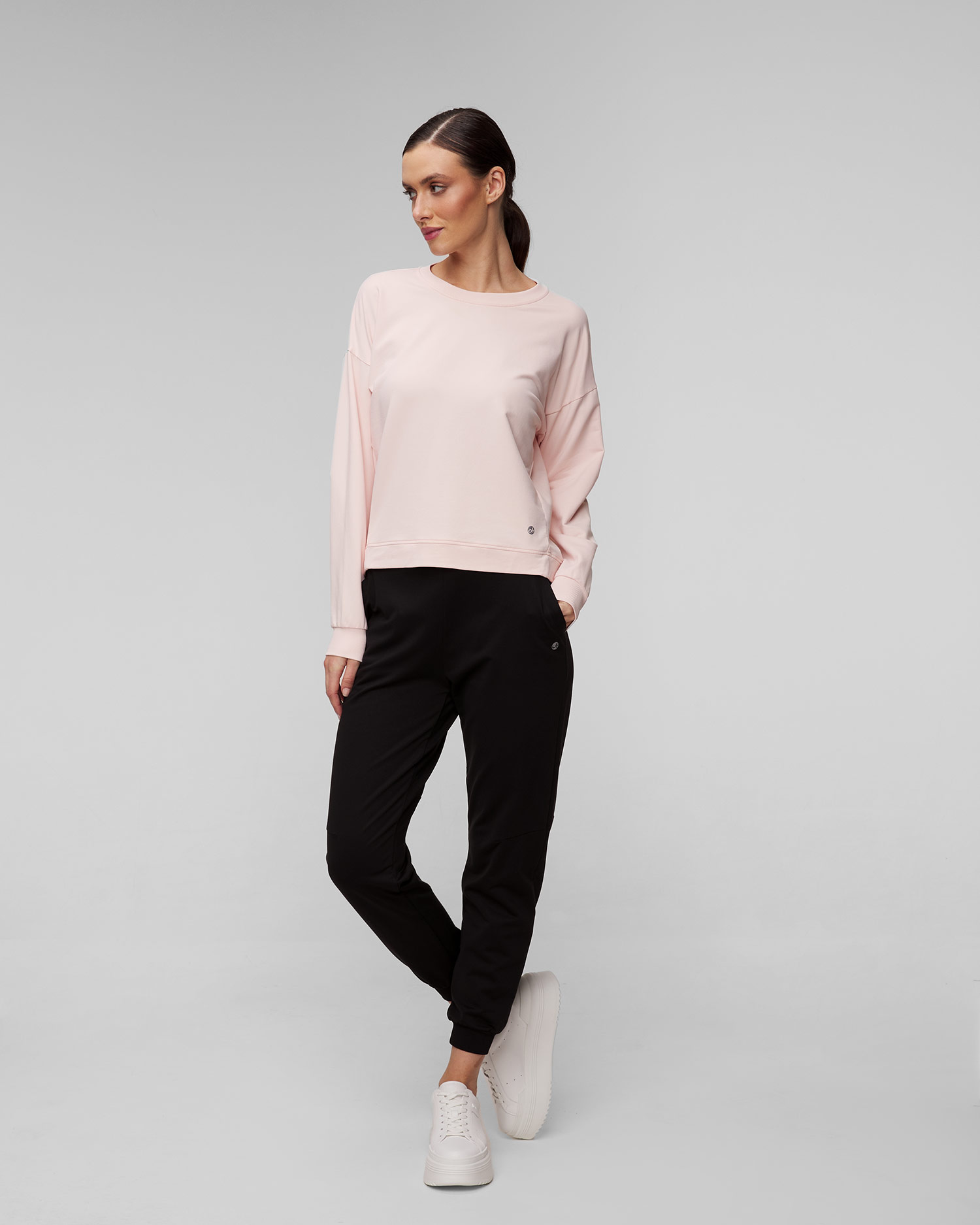 Sweat-shirt rose pour femmes Deha